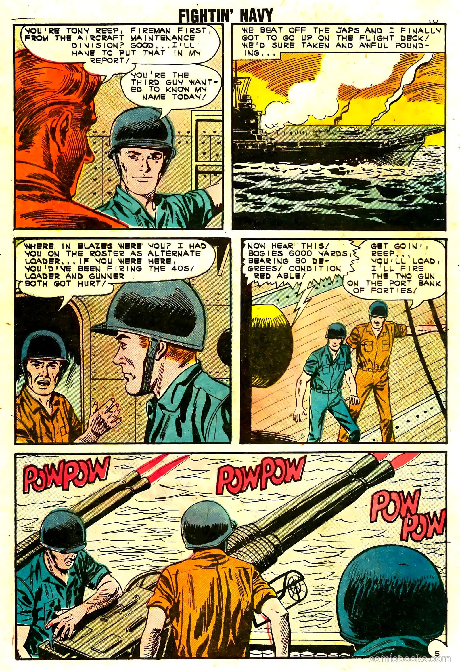 Fightin' Navy #109 (1963) — page 12 of 36