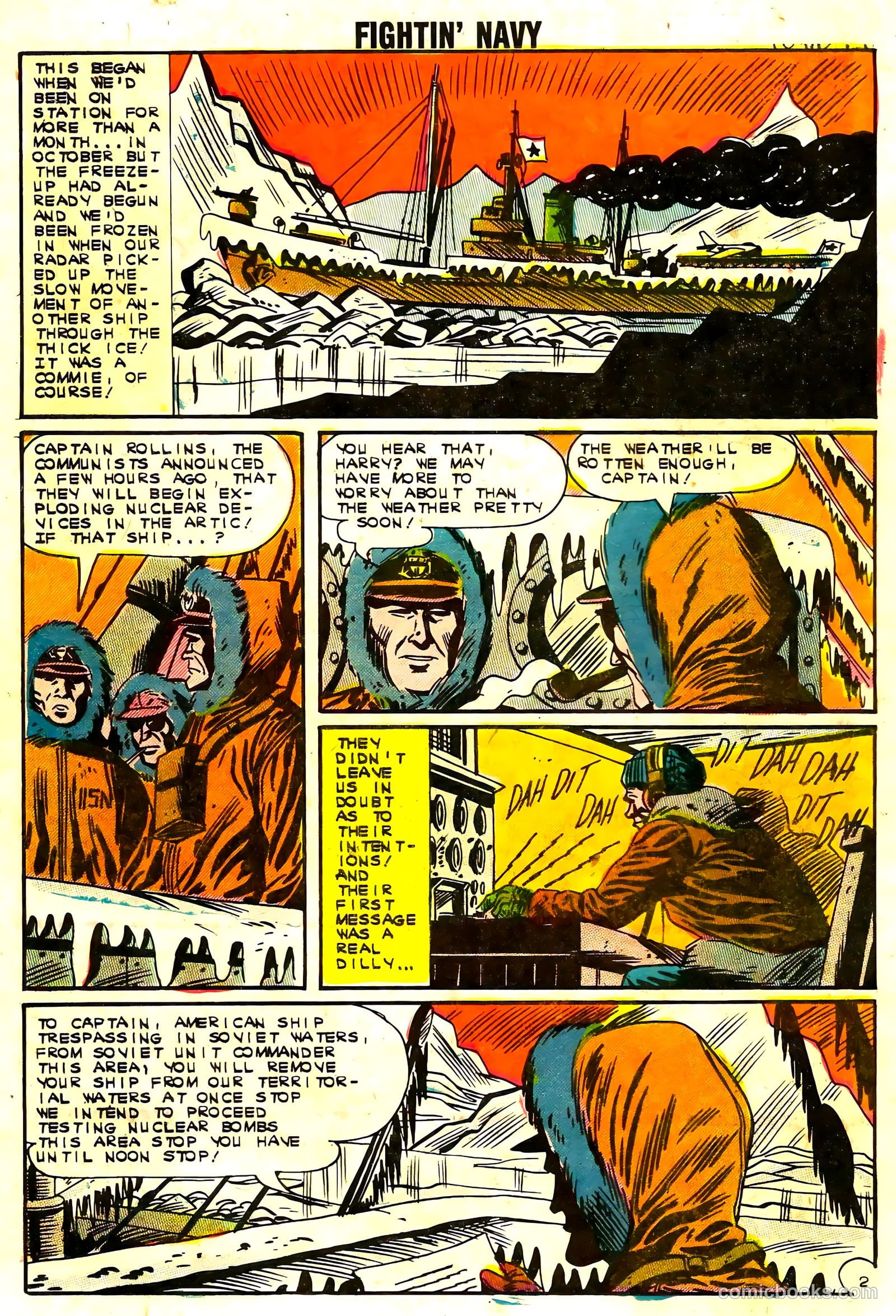 Fightin' Navy #109 (1963) — page 16 of 36