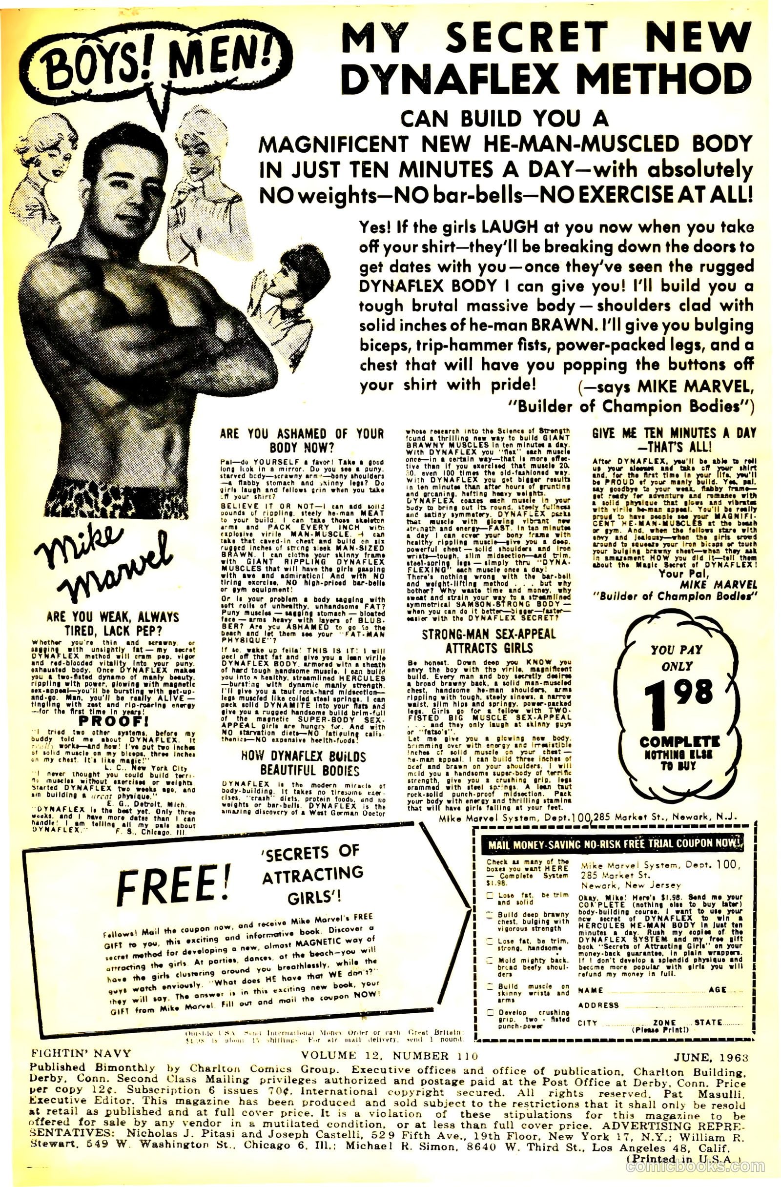 Fightin' Navy #110 (1963) — page 2 of 36