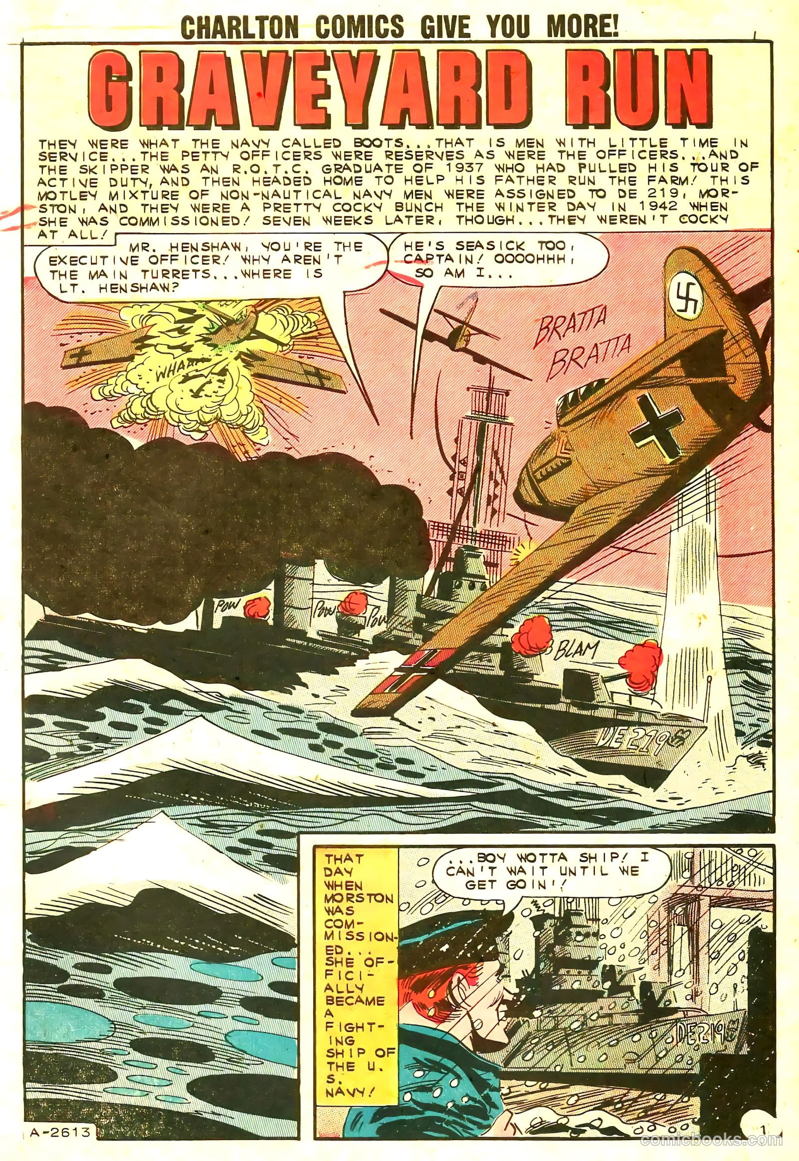 Fightin' Navy #110 (1963) — page 3 of 36