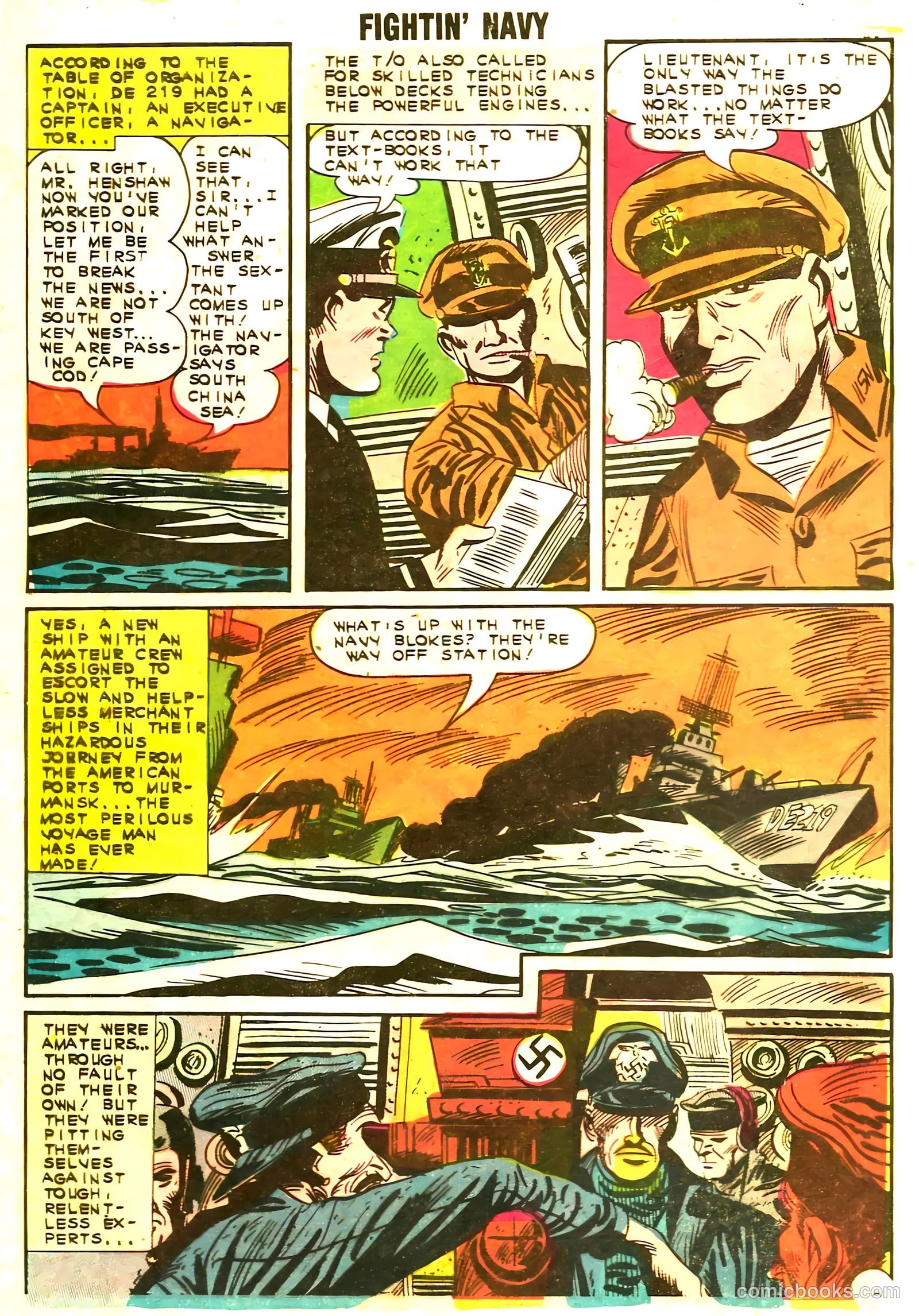 Fightin' Navy #110 (1963) — page 4 of 36