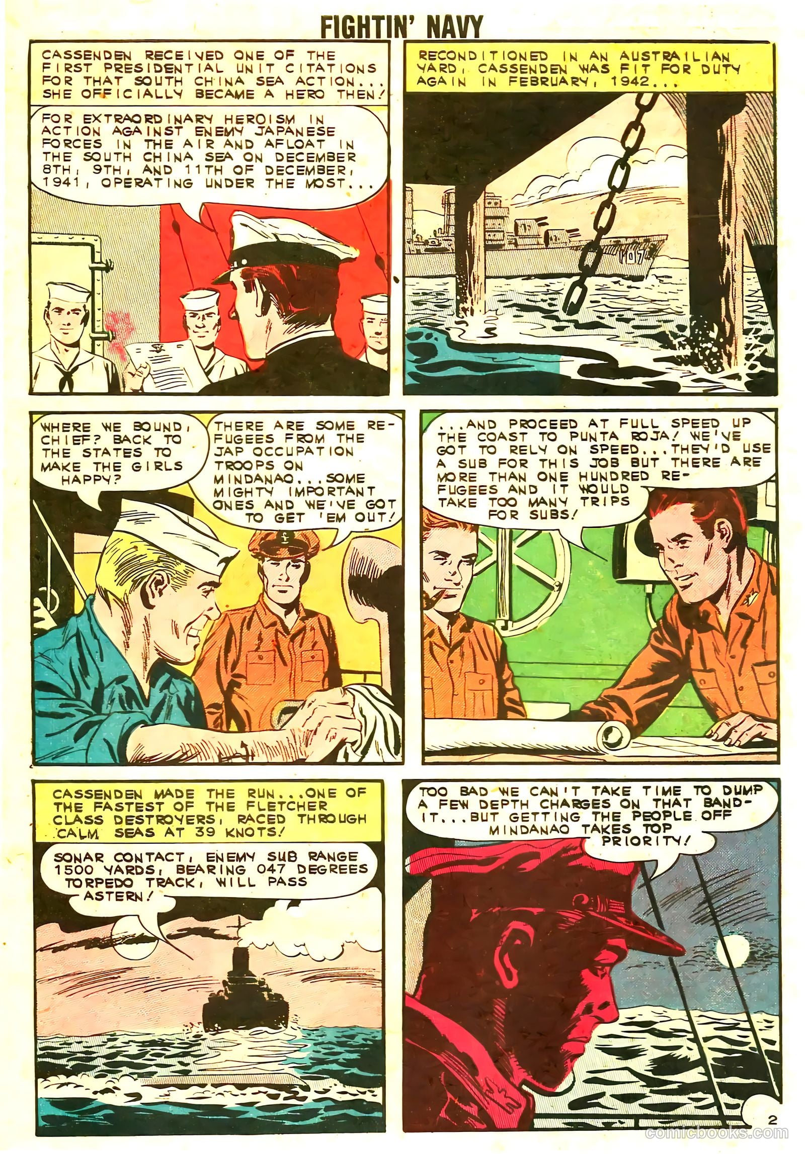 Fightin' Navy #110 (1963) — page 10 of 36