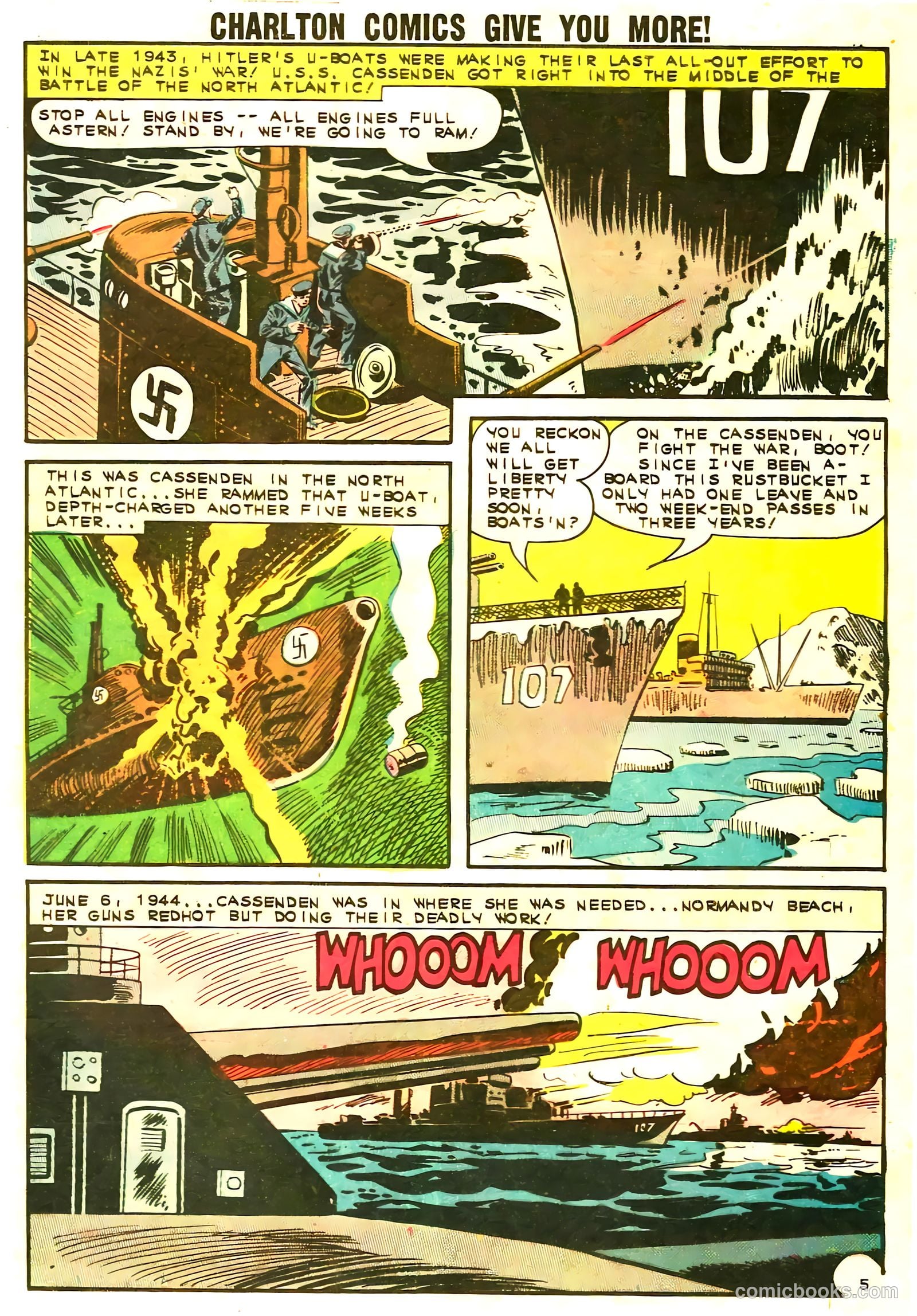 Fightin' Navy #110 (1963) — page 13 of 36