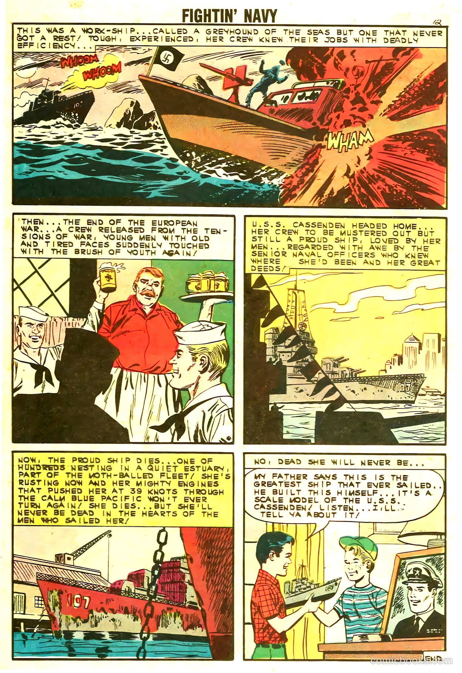 Fightin' Navy #110 (1963) — page 14 of 36
