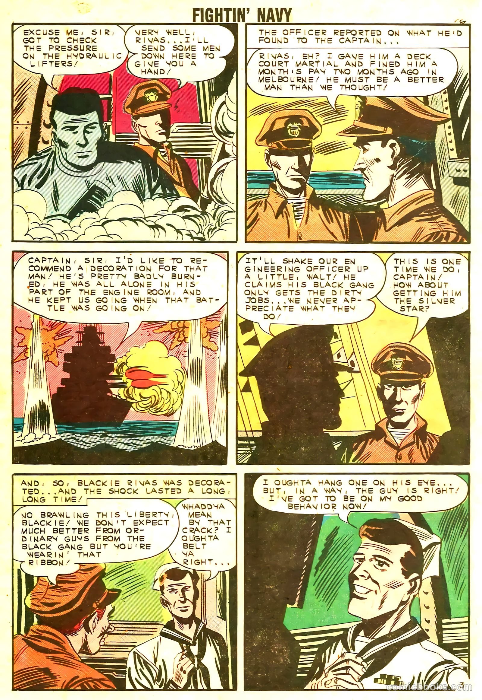 Fightin' Navy #110 (1963) — page 18 of 36
