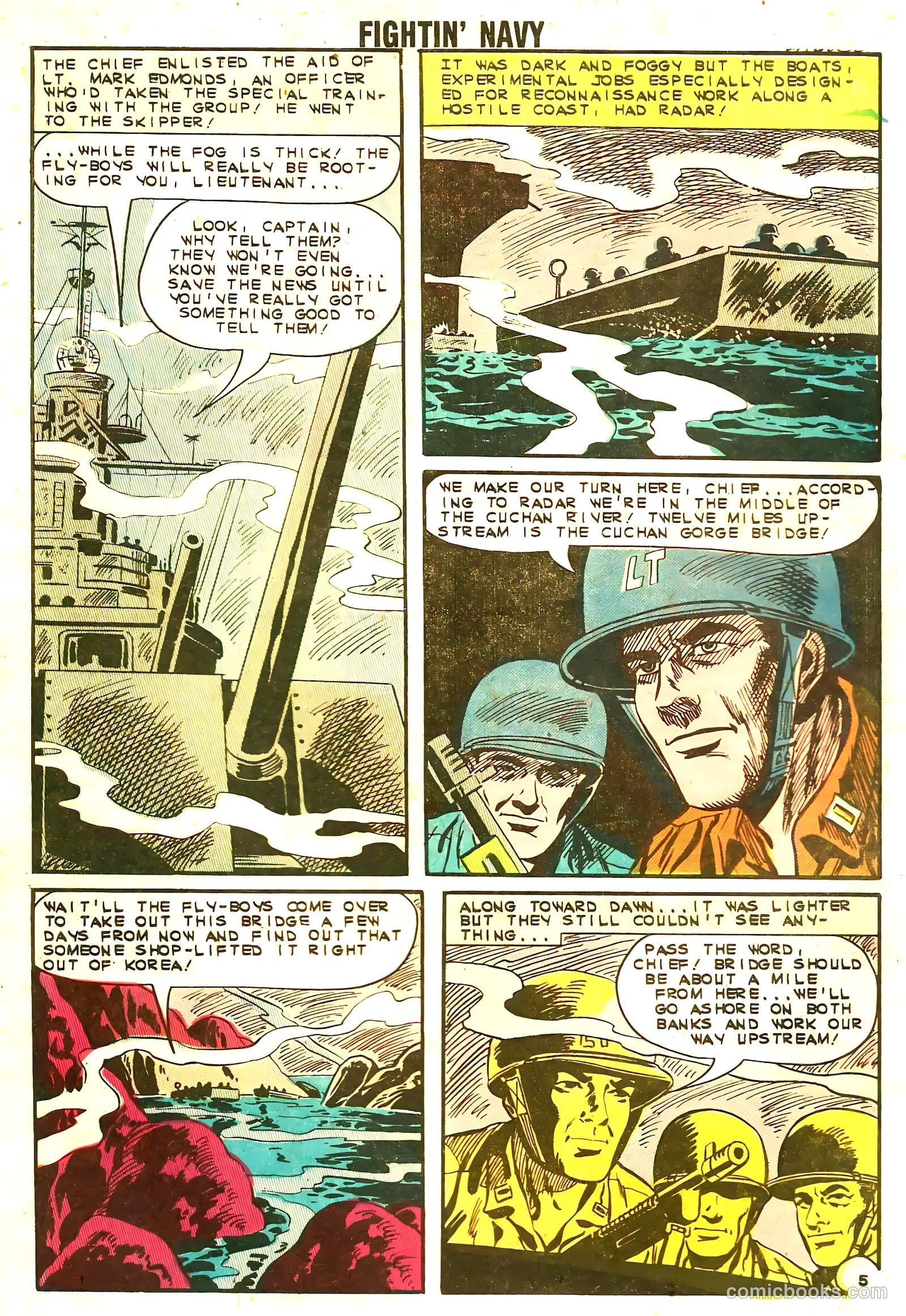 Fightin' Navy #110 (1963) — page 32 of 36