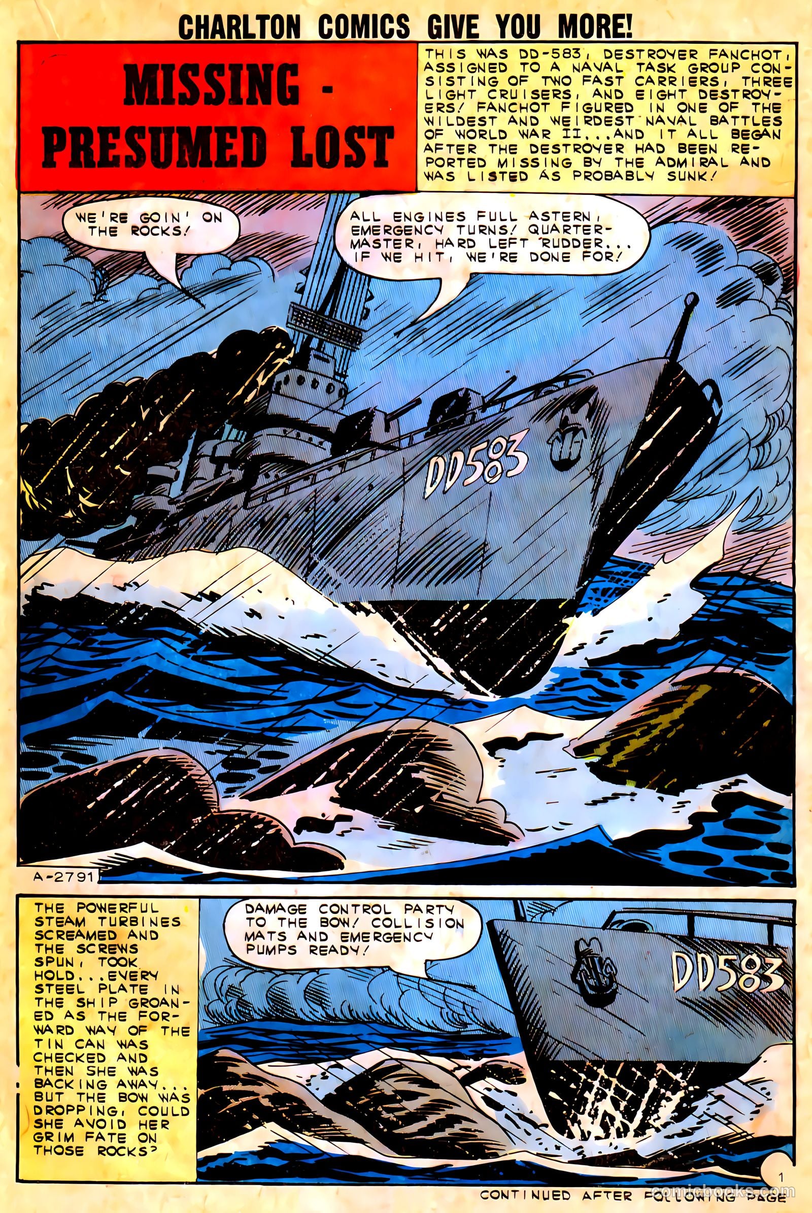 Fightin' Navy #111 (1963) — page 21 of 36