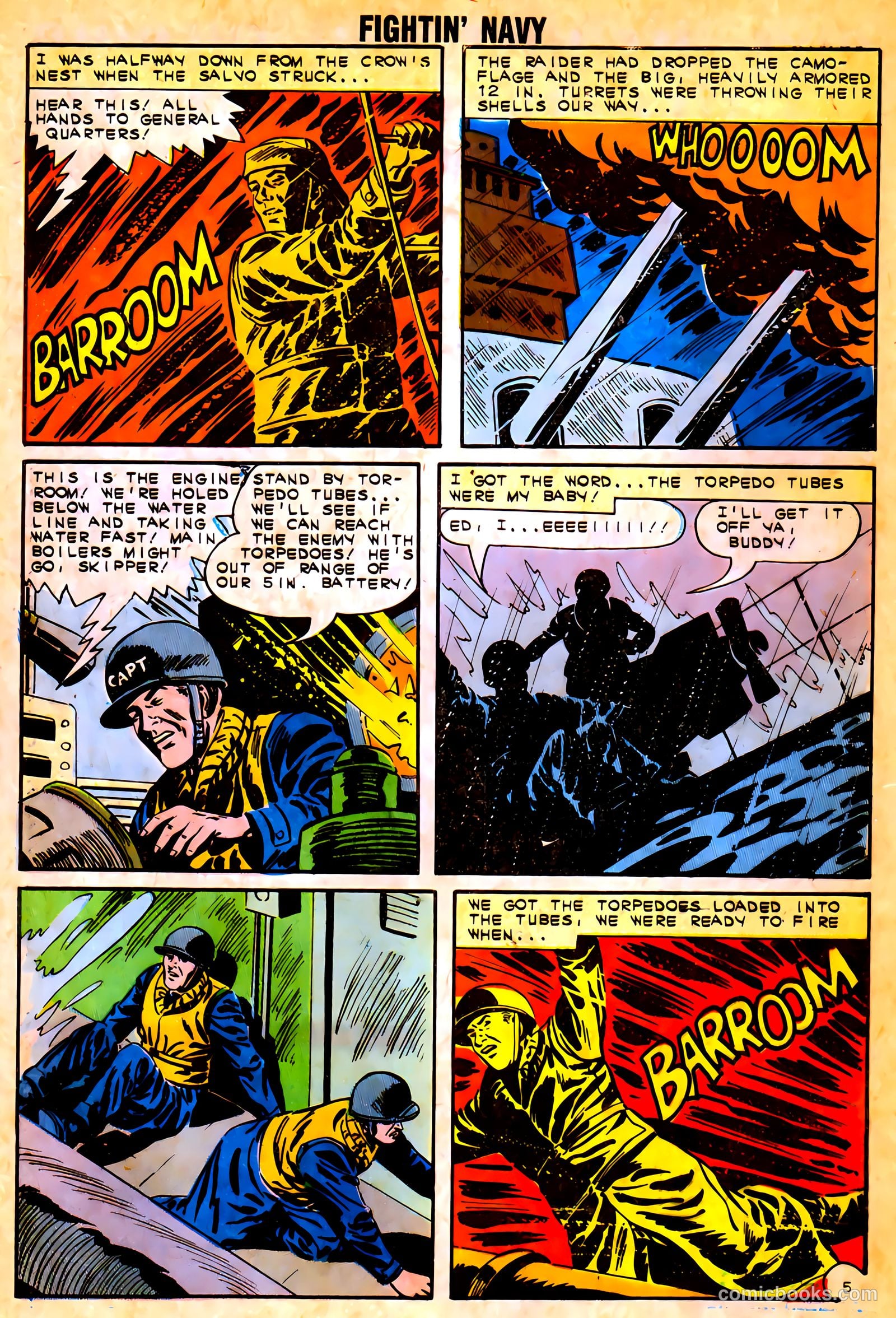 Fightin' Navy #111 (1963) — page 32 of 36
