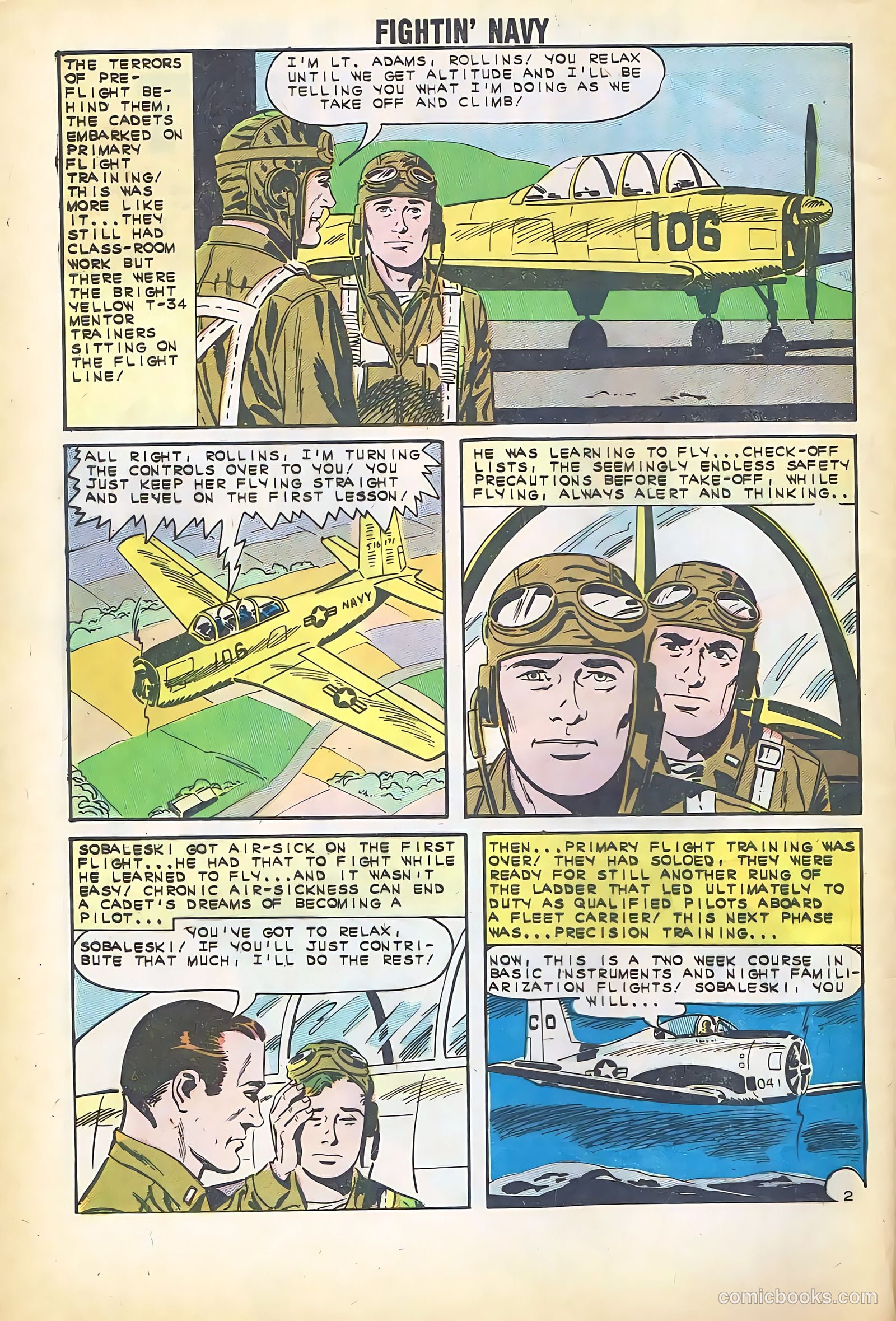Fightin' Navy #112 (1963) — page 4 of 36