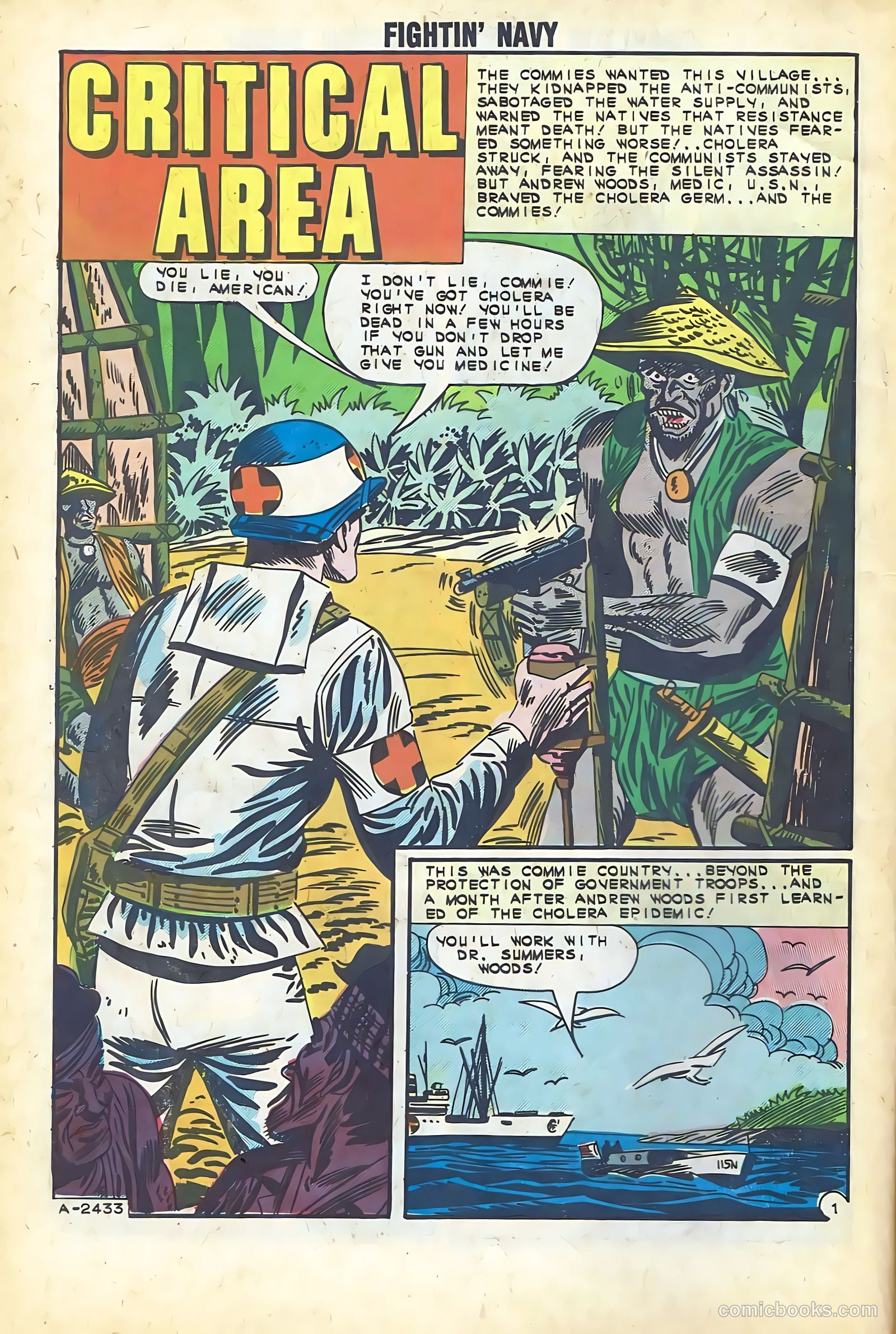 Fightin' Navy #112 (1963) — page 10 of 36