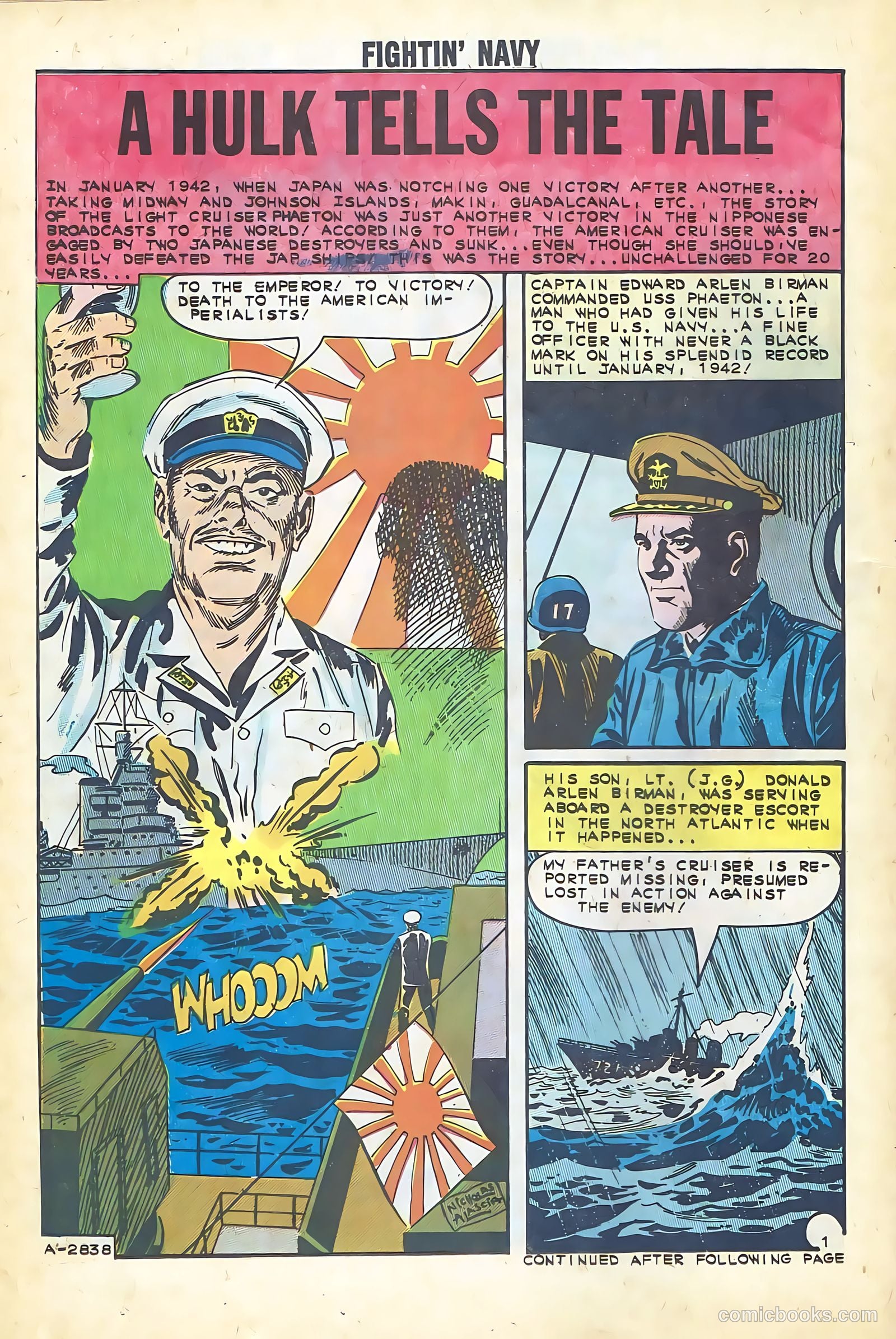 Fightin' Navy #112 (1963) — page 14 of 36