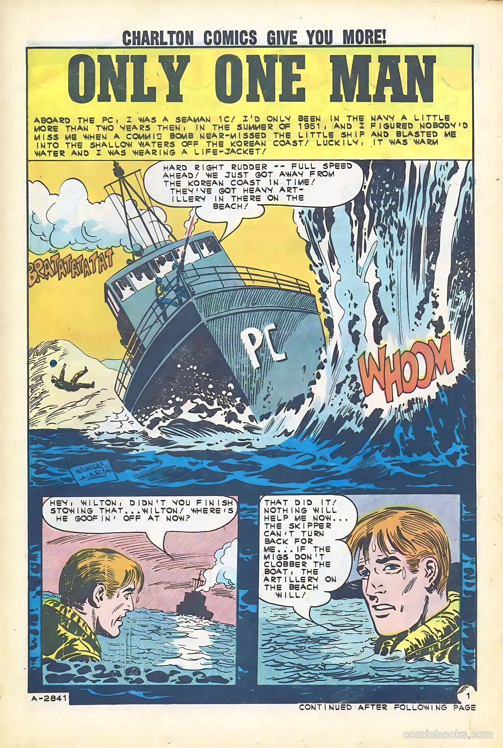 Fightin' Navy #112 (1963) — page 21 of 36