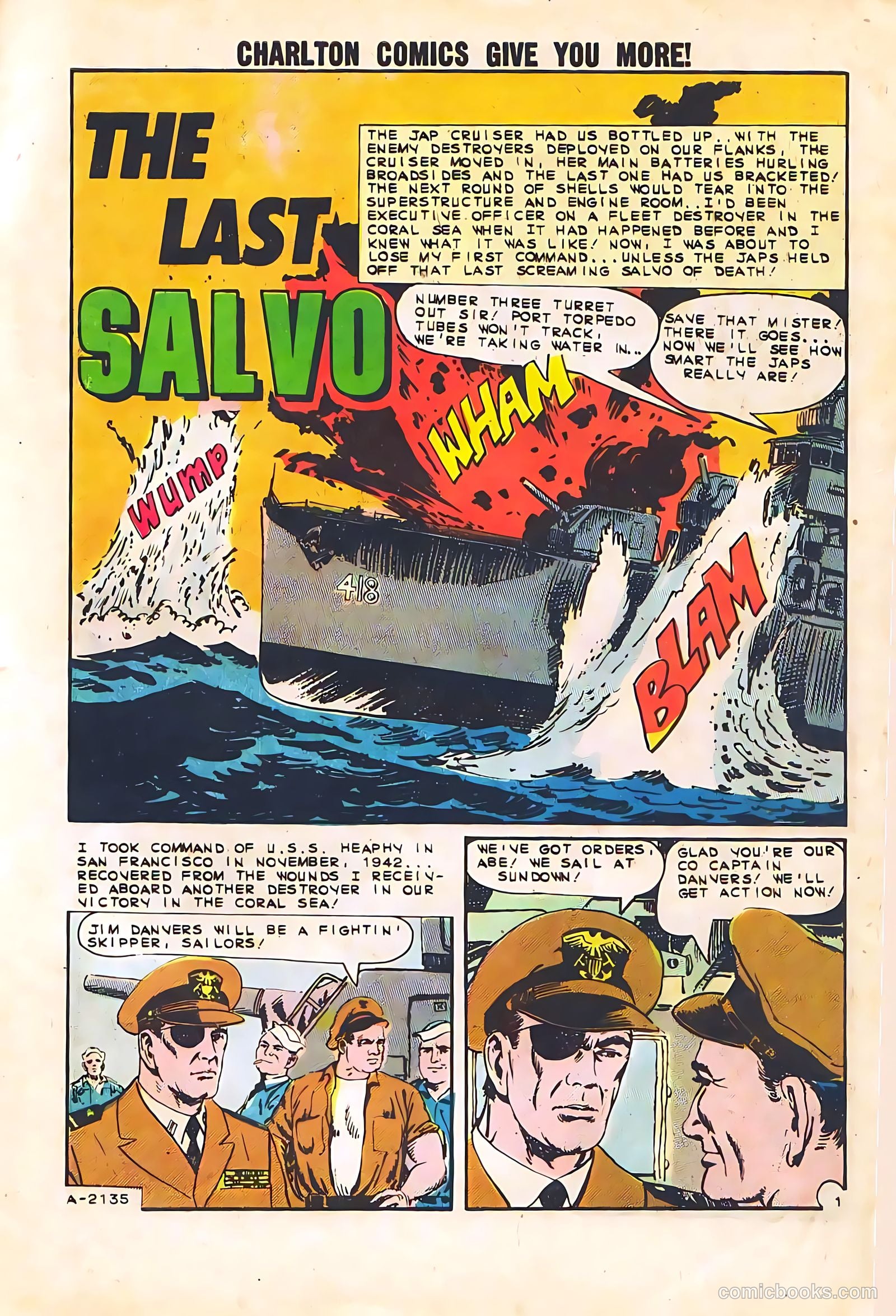 Fightin' Navy #113 (1963) — page 3 of 36