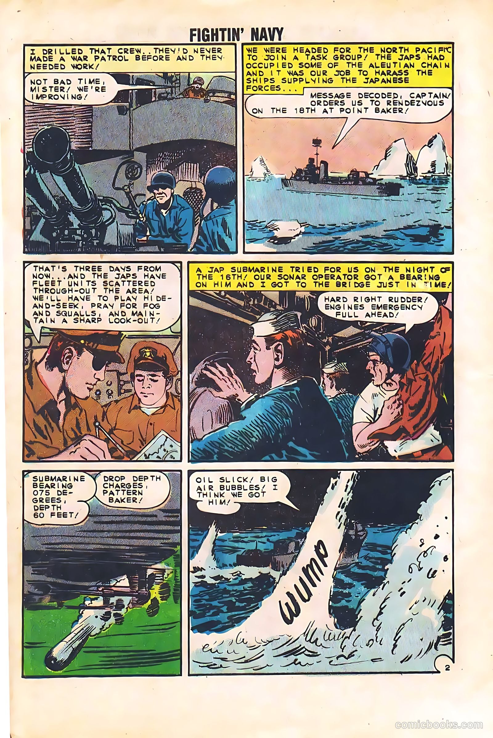 Fightin' Navy #113 (1963) — page 4 of 36