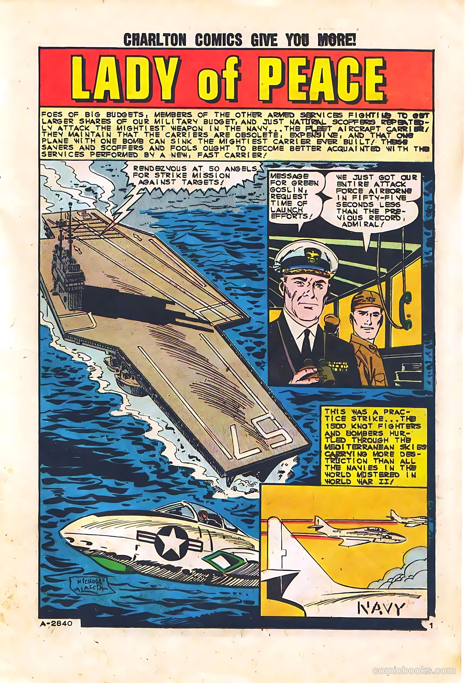 Fightin' Navy #113 (1963) — page 11 of 36