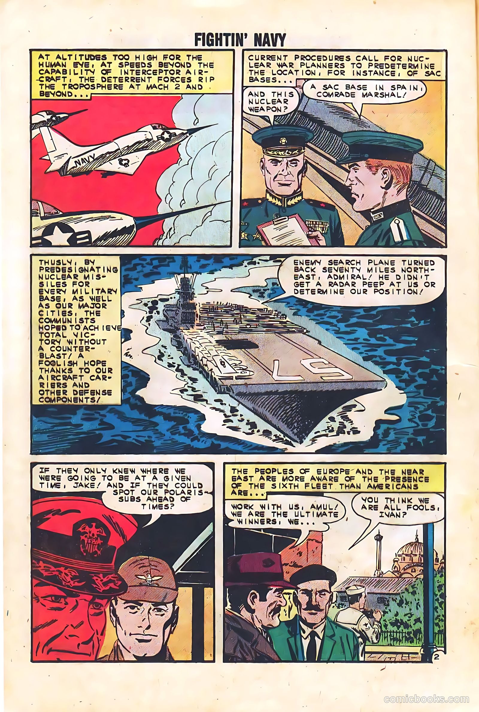 Fightin' Navy #113 (1963) — page 12 of 36