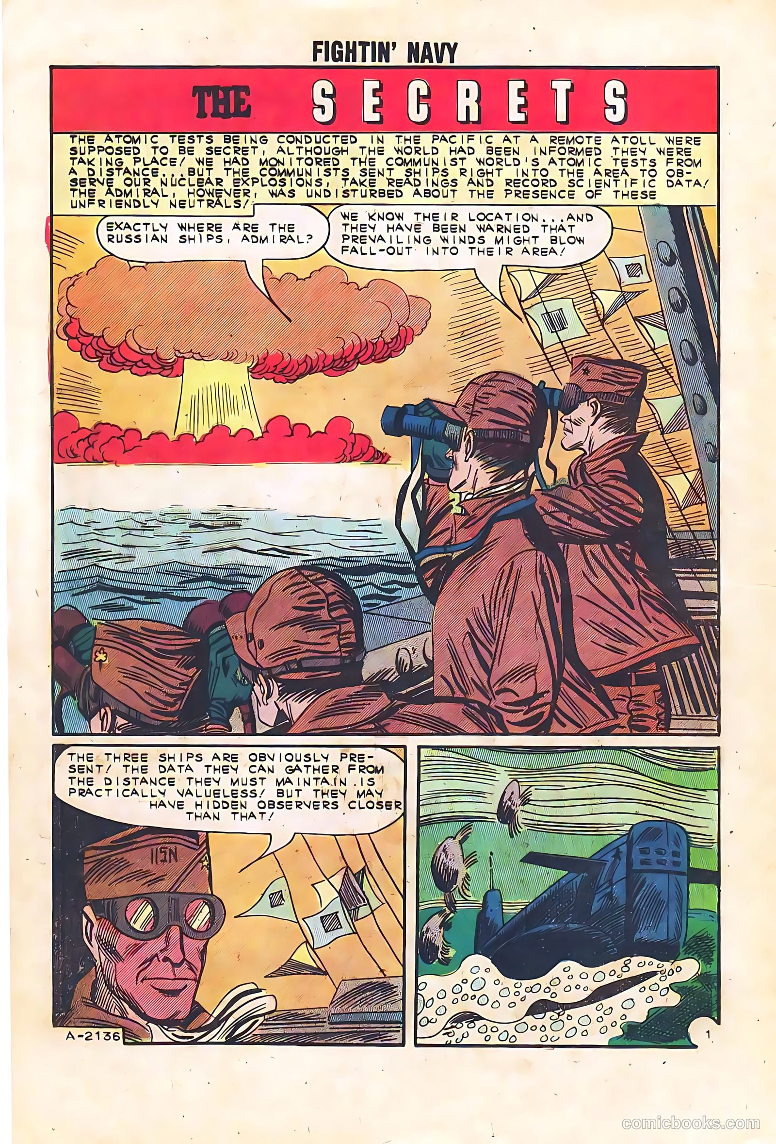 Fightin' Navy #113 (1963) — page 16 of 36