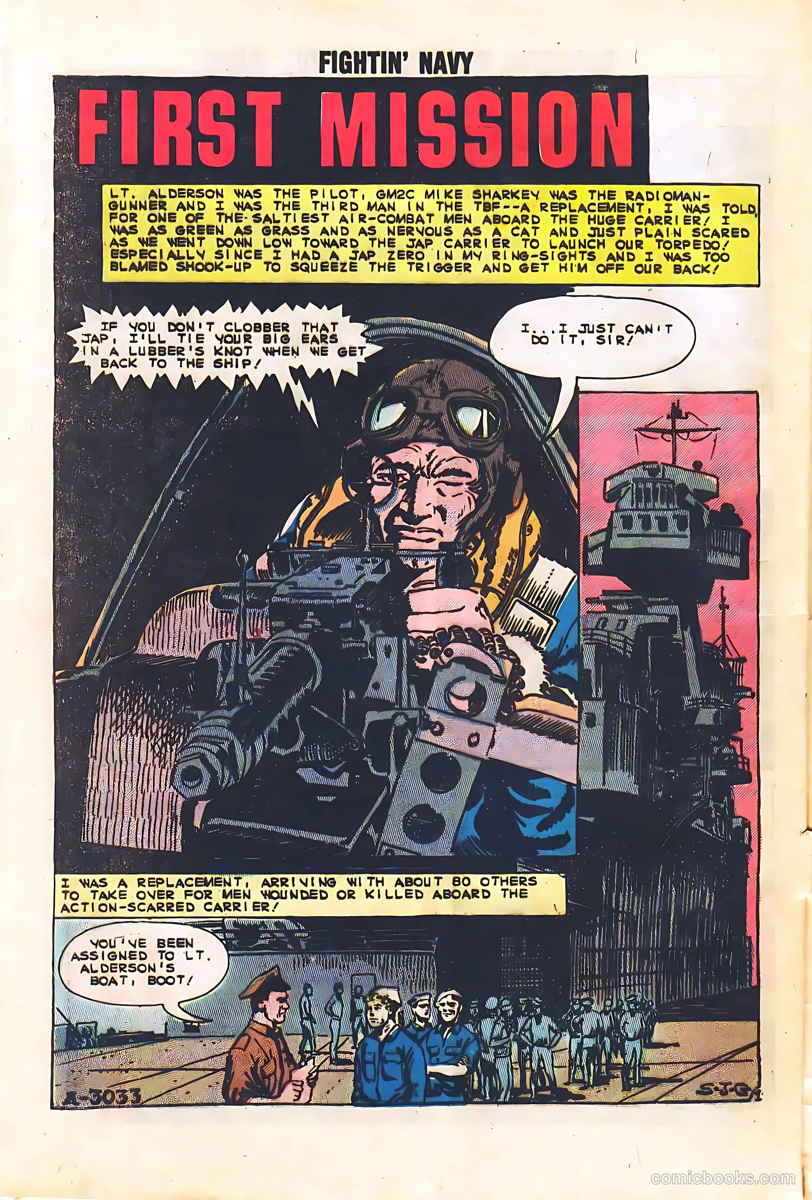 Fightin' Navy #113 (1963) — page 28 of 36