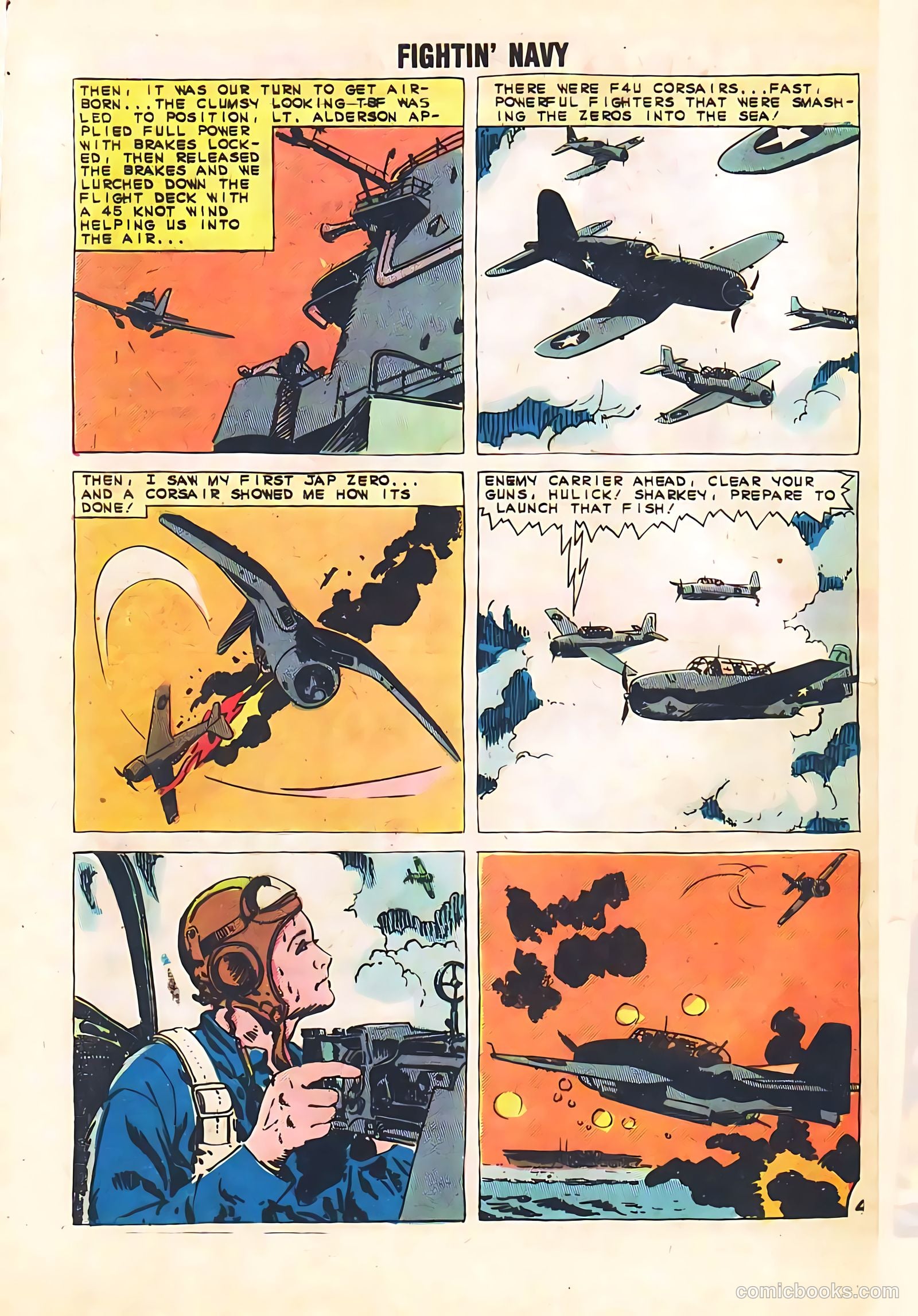 Fightin' Navy #113 (1963) — page 32 of 36