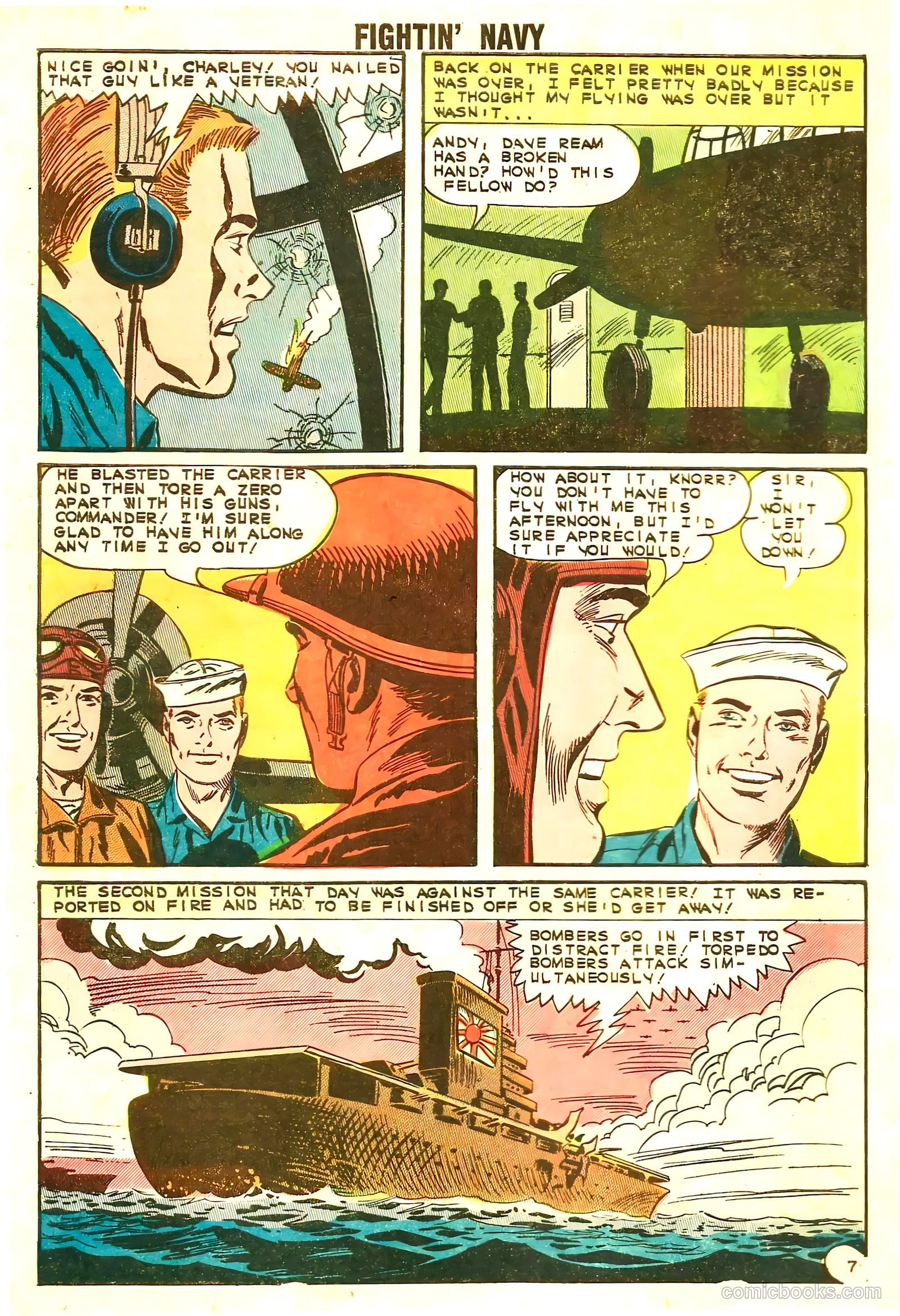 Fightin' Navy #114 (1964) — page 32 of 36