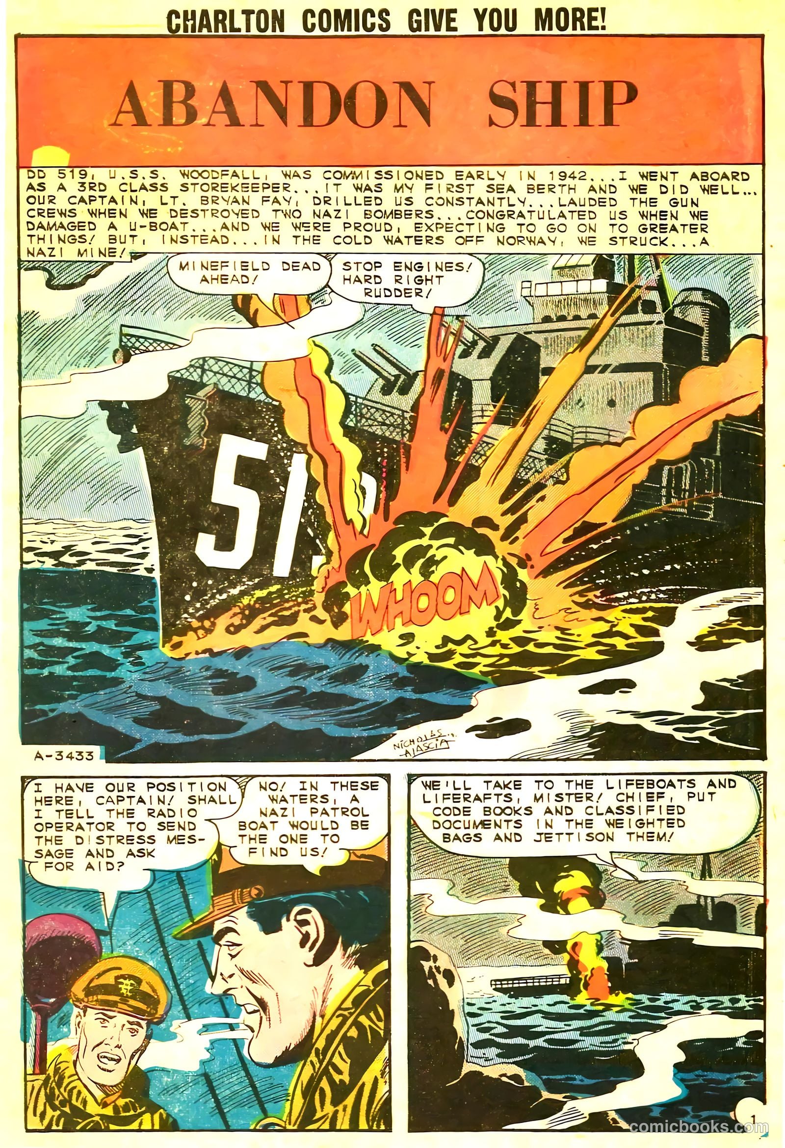 Fightin' Navy #115 (1964) — page 3 of 36