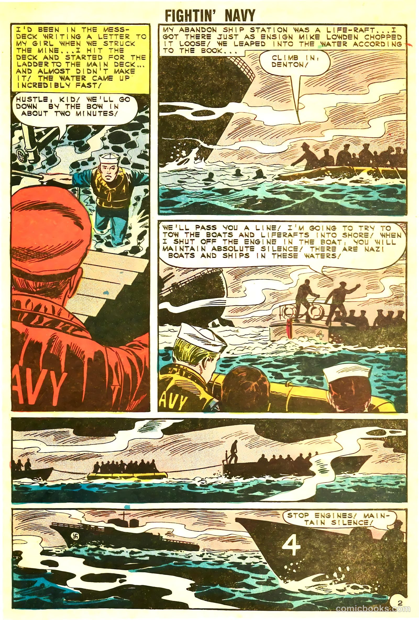 Fightin' Navy #115 (1964) — page 4 of 36