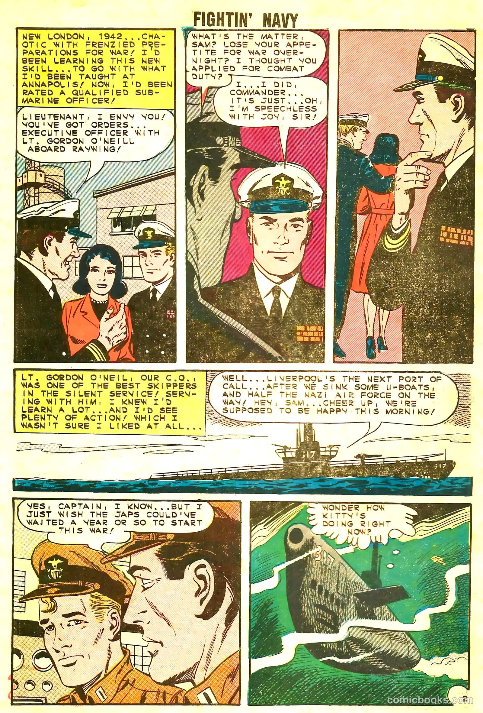 Fightin' Navy #115 (1964) — page 10 of 36