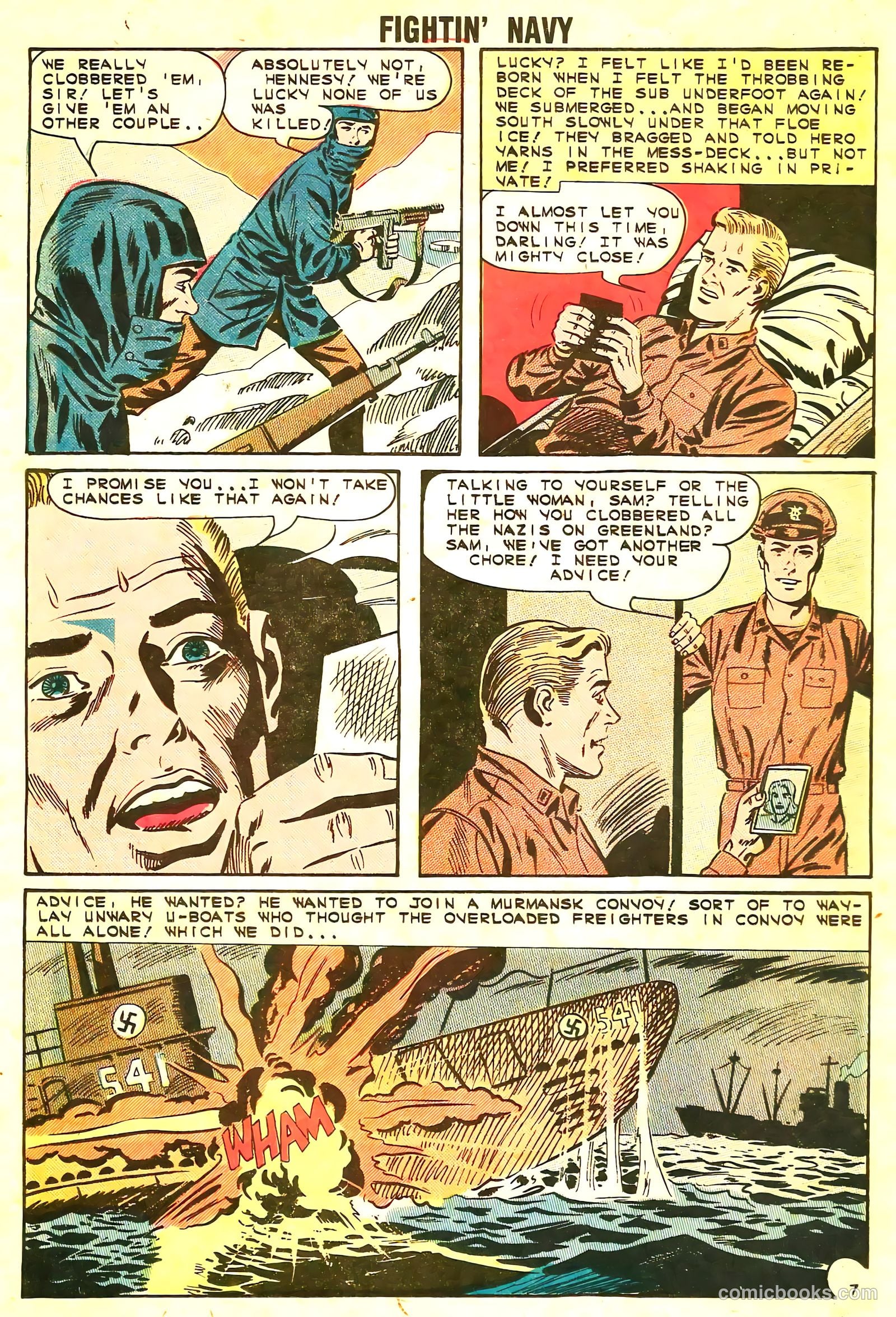 Fightin' Navy #115 (1964) — page 16 of 36
