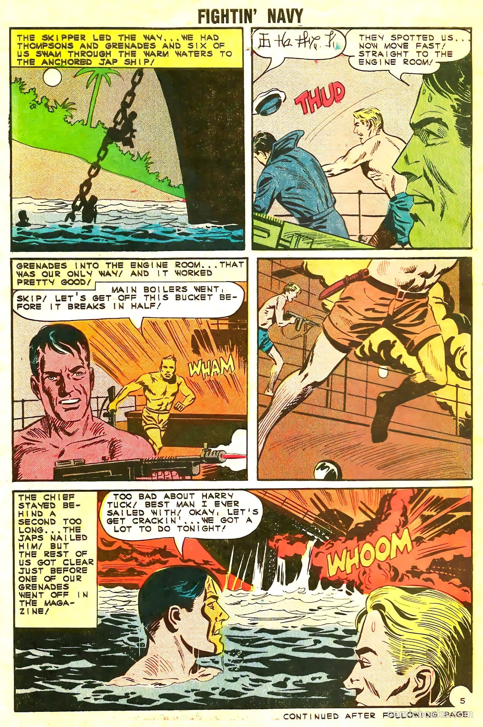Fightin' Navy #115 (1964) — page 30 of 36