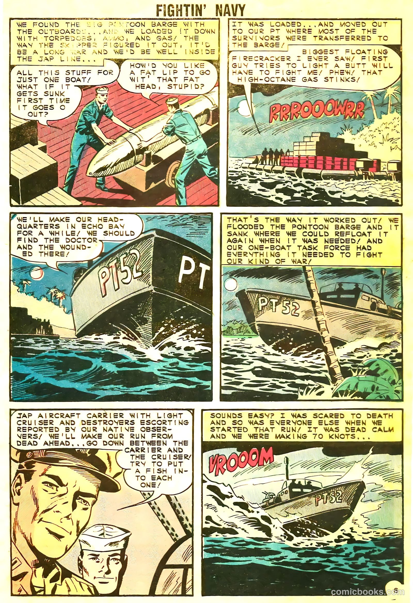 Fightin' Navy #115 (1964) — page 32 of 36