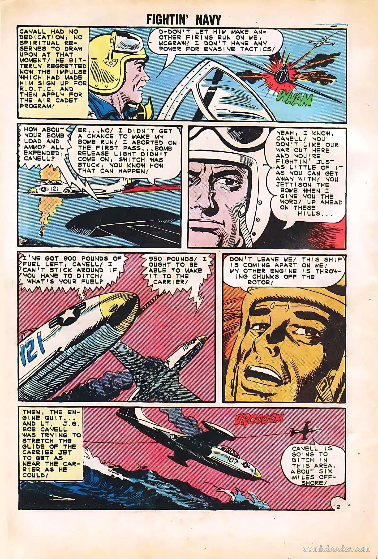 Fightin' Navy #116 (1964) — page 4 of 36