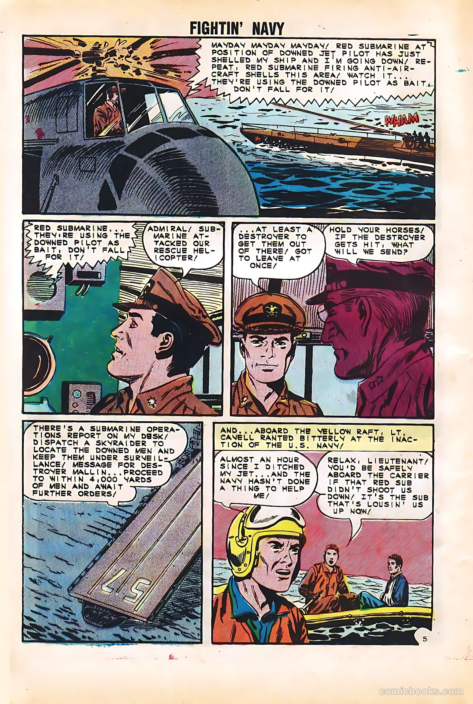 Fightin' Navy #116 (1964) — page 8 of 36