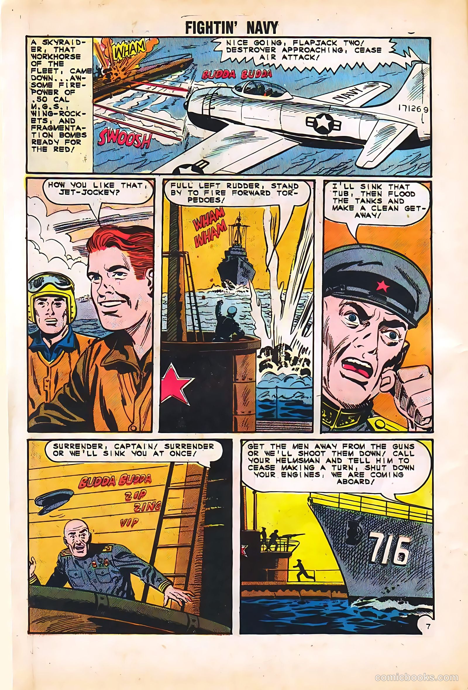Fightin' Navy #116 (1964) — page 10 of 36