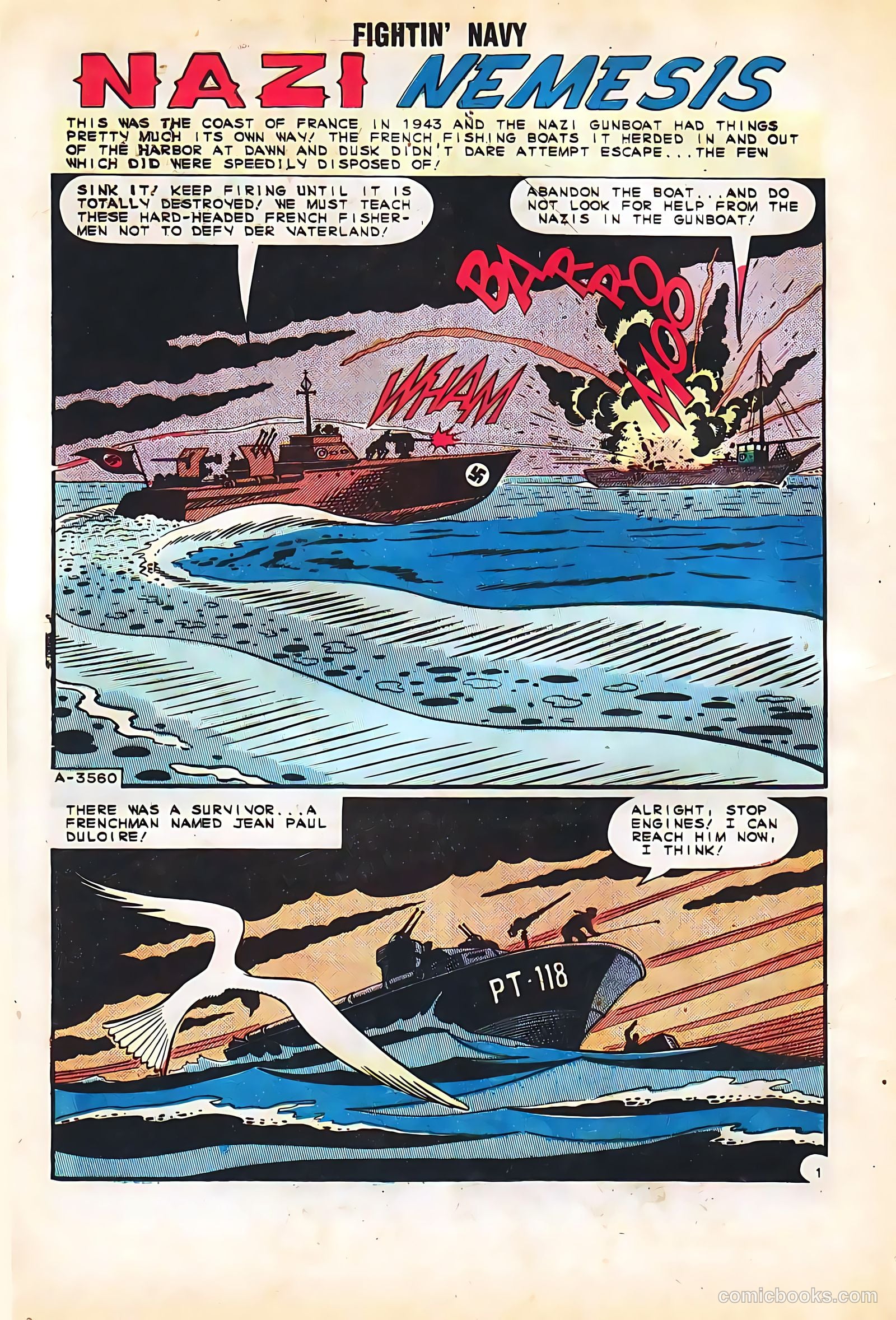 Fightin' Navy #116 (1964) — page 12 of 36