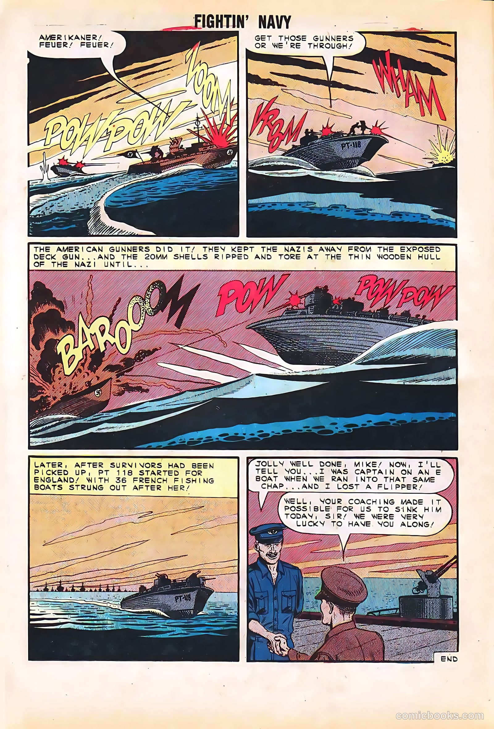 Fightin' Navy #116 (1964) — page 16 of 36