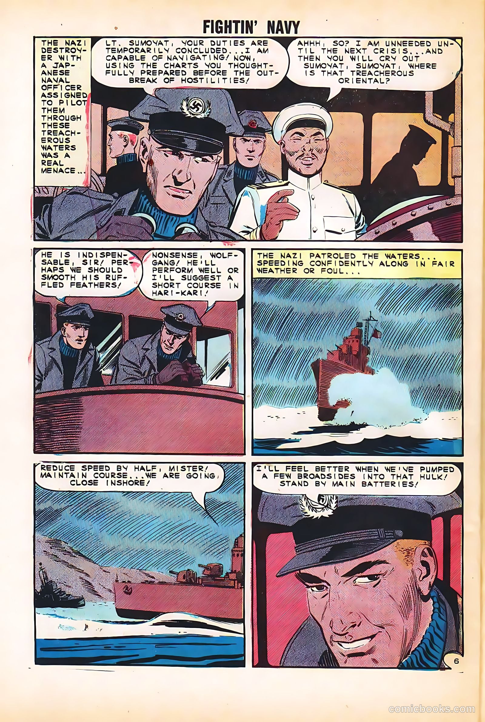 Fightin' Navy #116 (1964) — page 32 of 36