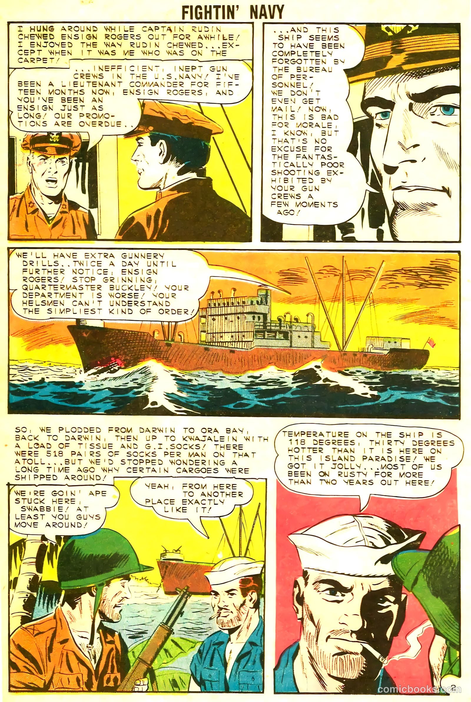 Fightin' Navy #117 (1964) — page 16 of 36