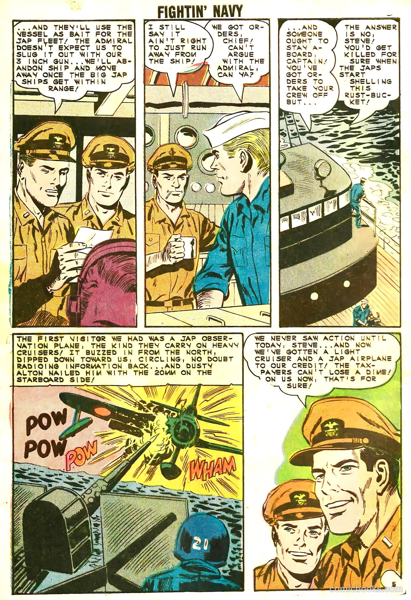 Fightin' Navy #118 (1964) — page 8 of 36