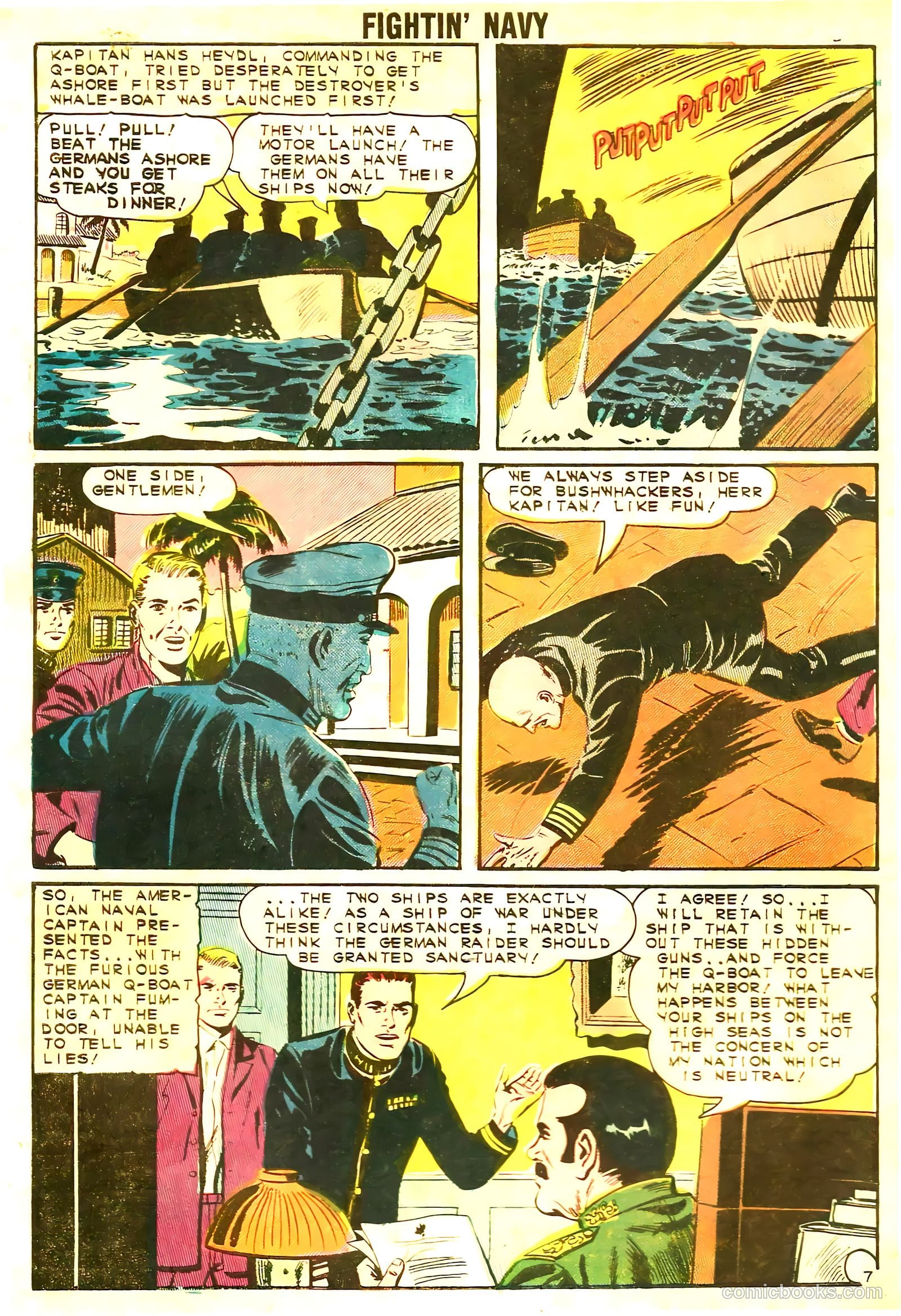 Fightin' Navy #118 (1964) — page 32 of 36