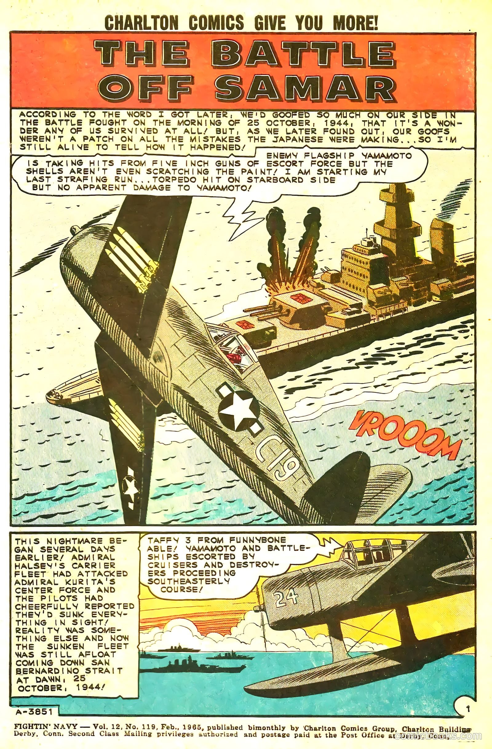 Fightin' Navy #119 (1965) — page 3 of 36