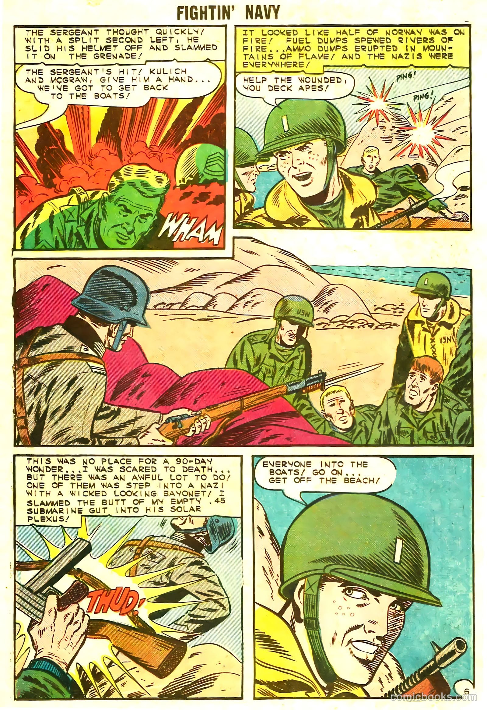 Fightin' Navy #119 (1965) — page 18 of 36