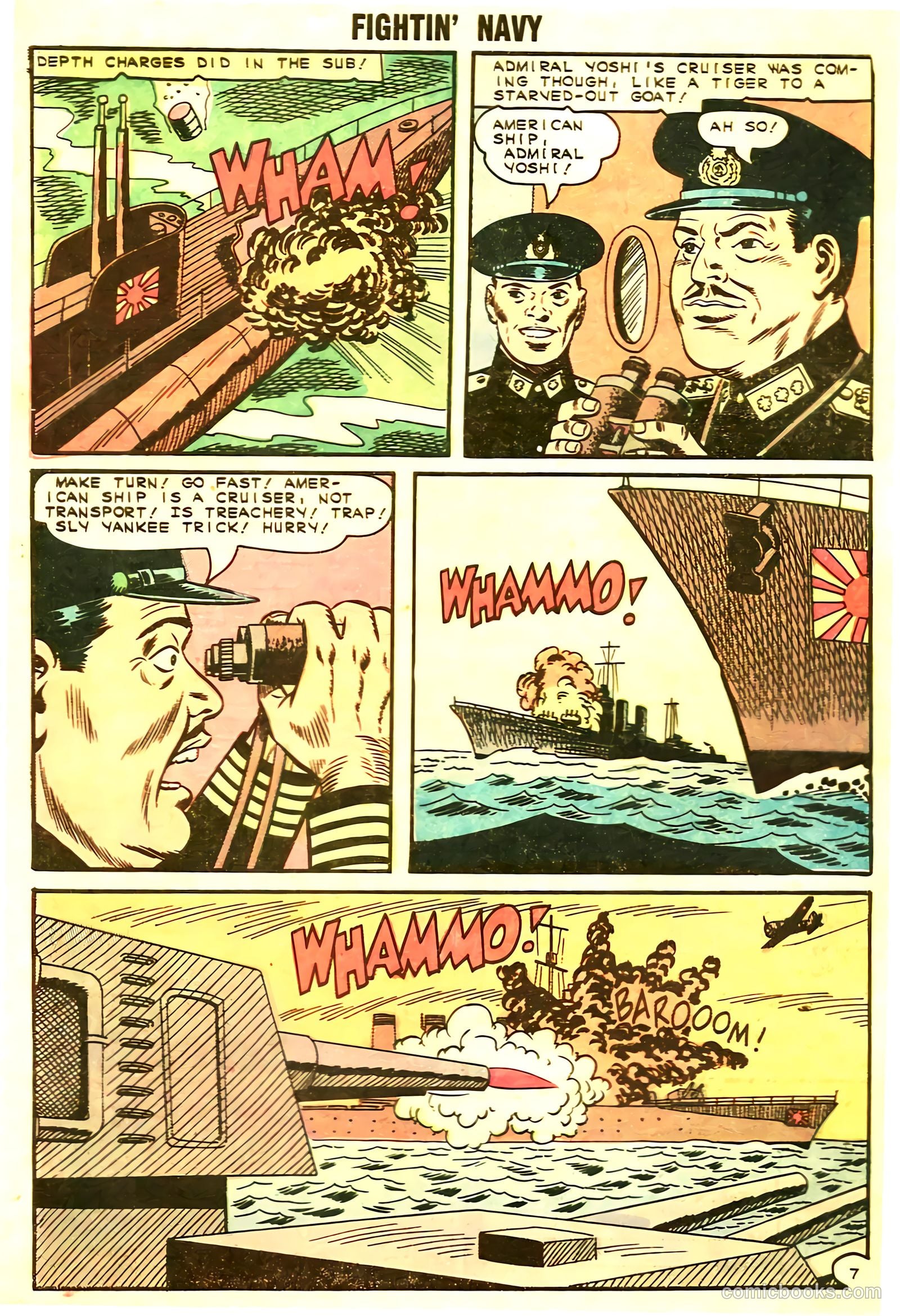 Fightin' Navy #119 (1965) — page 32 of 36