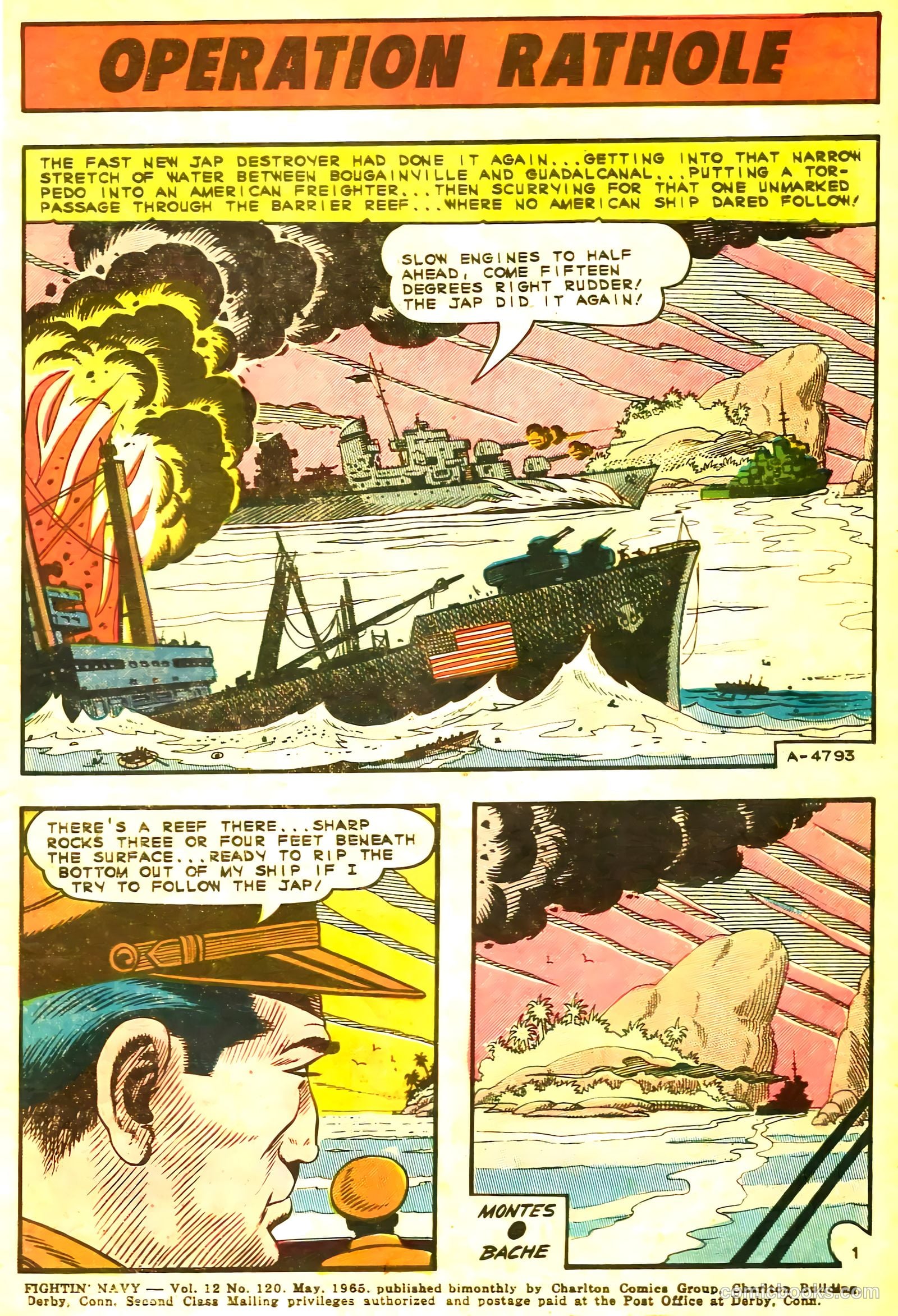 Fightin' Navy #120 (1965) — page 3 of 36