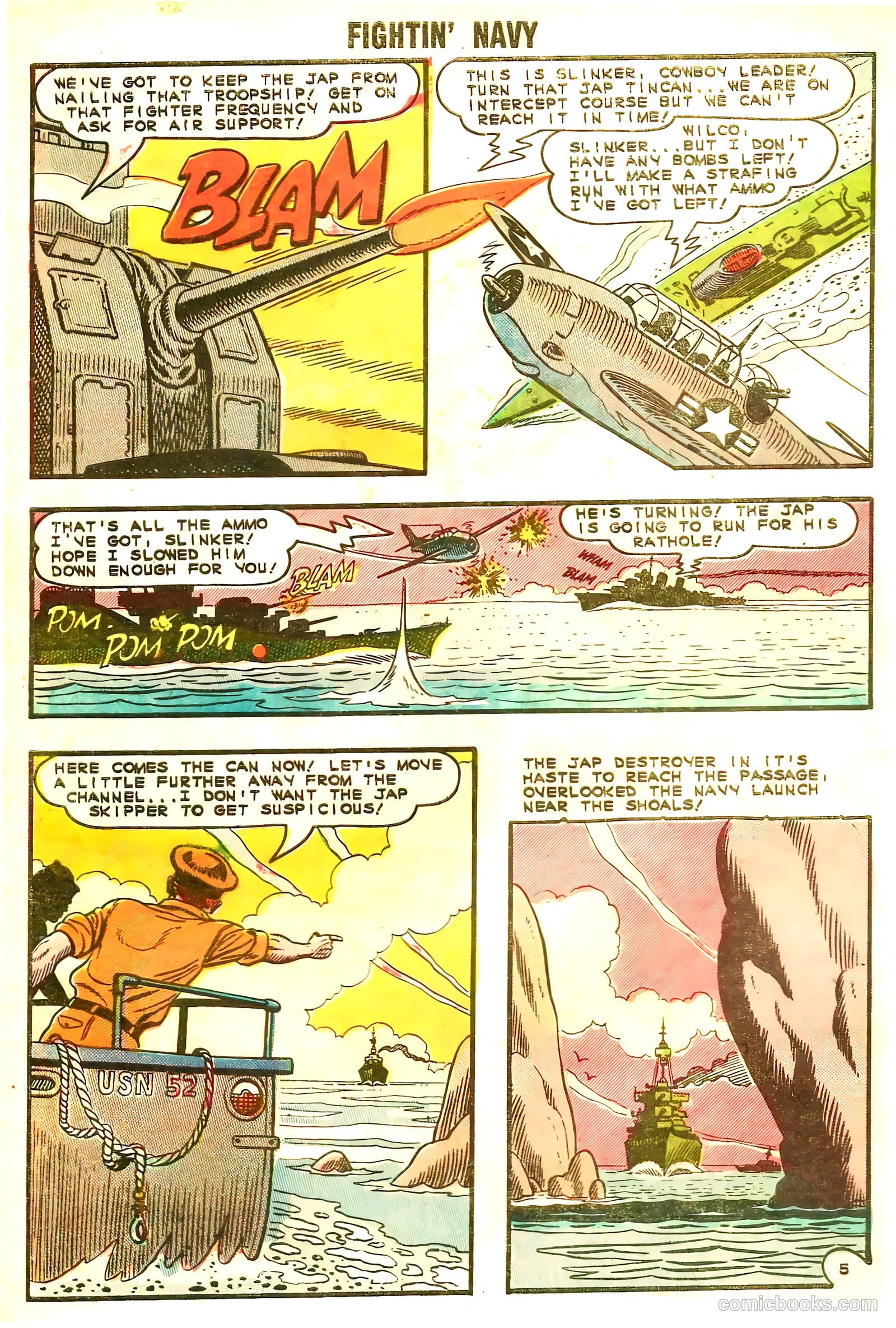 Fightin' Navy #120 (1965) — page 8 of 36
