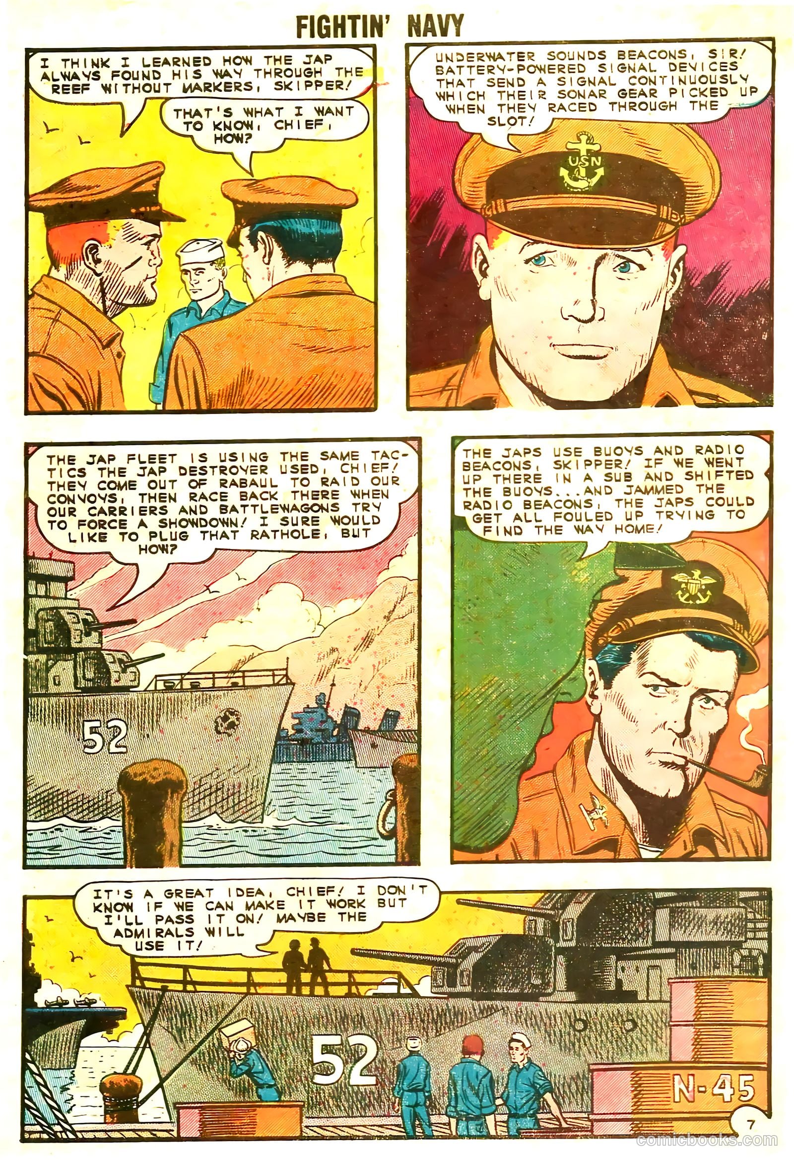 Fightin' Navy #120 (1965) — page 10 of 36