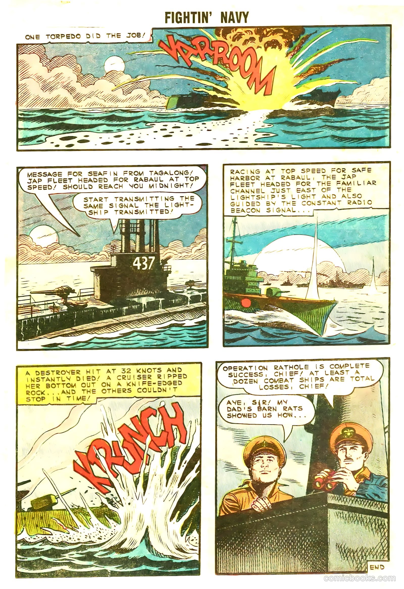 Fightin' Navy #120 (1965) — page 12 of 36
