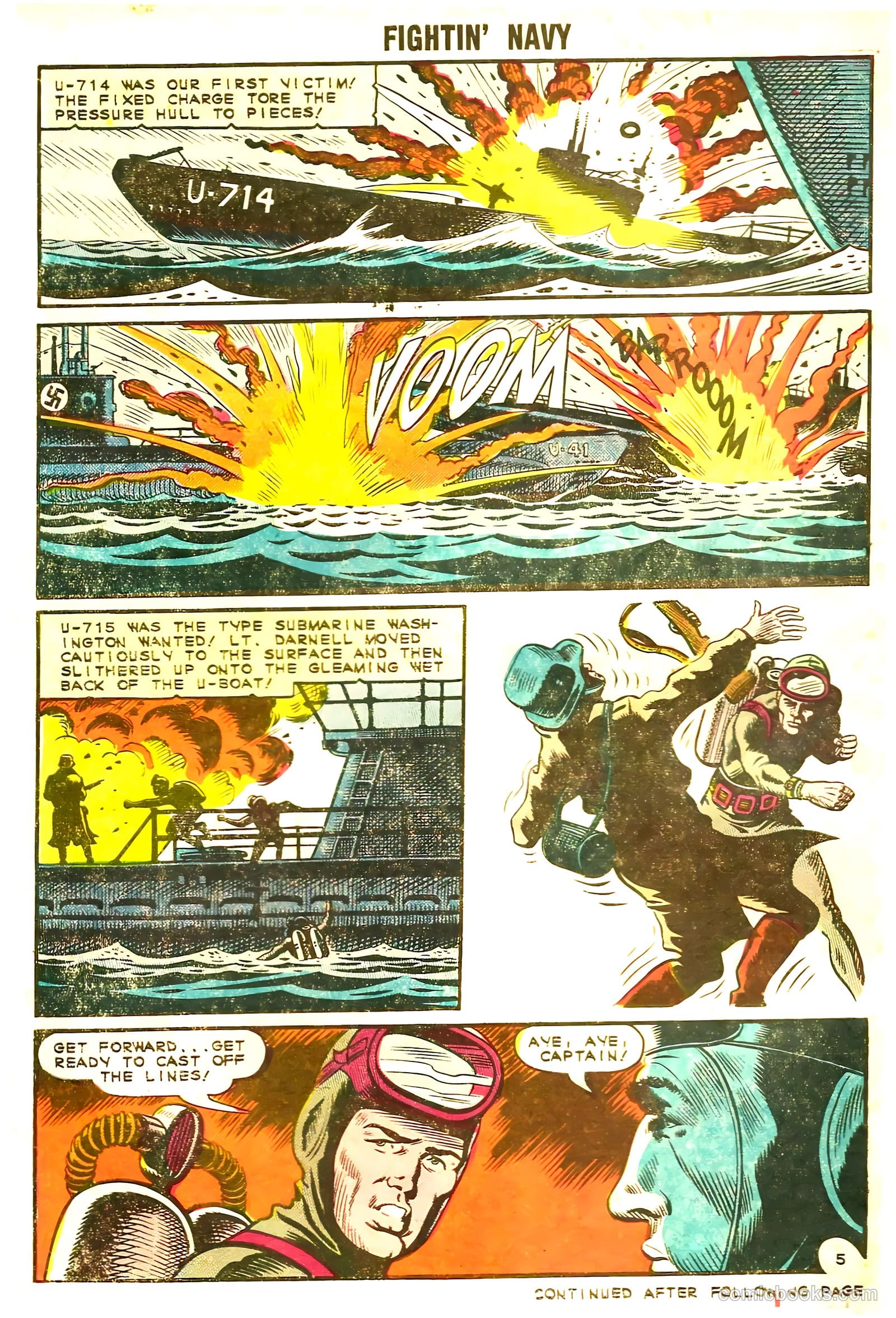 Fightin' Navy #120 (1965) — page 30 of 36