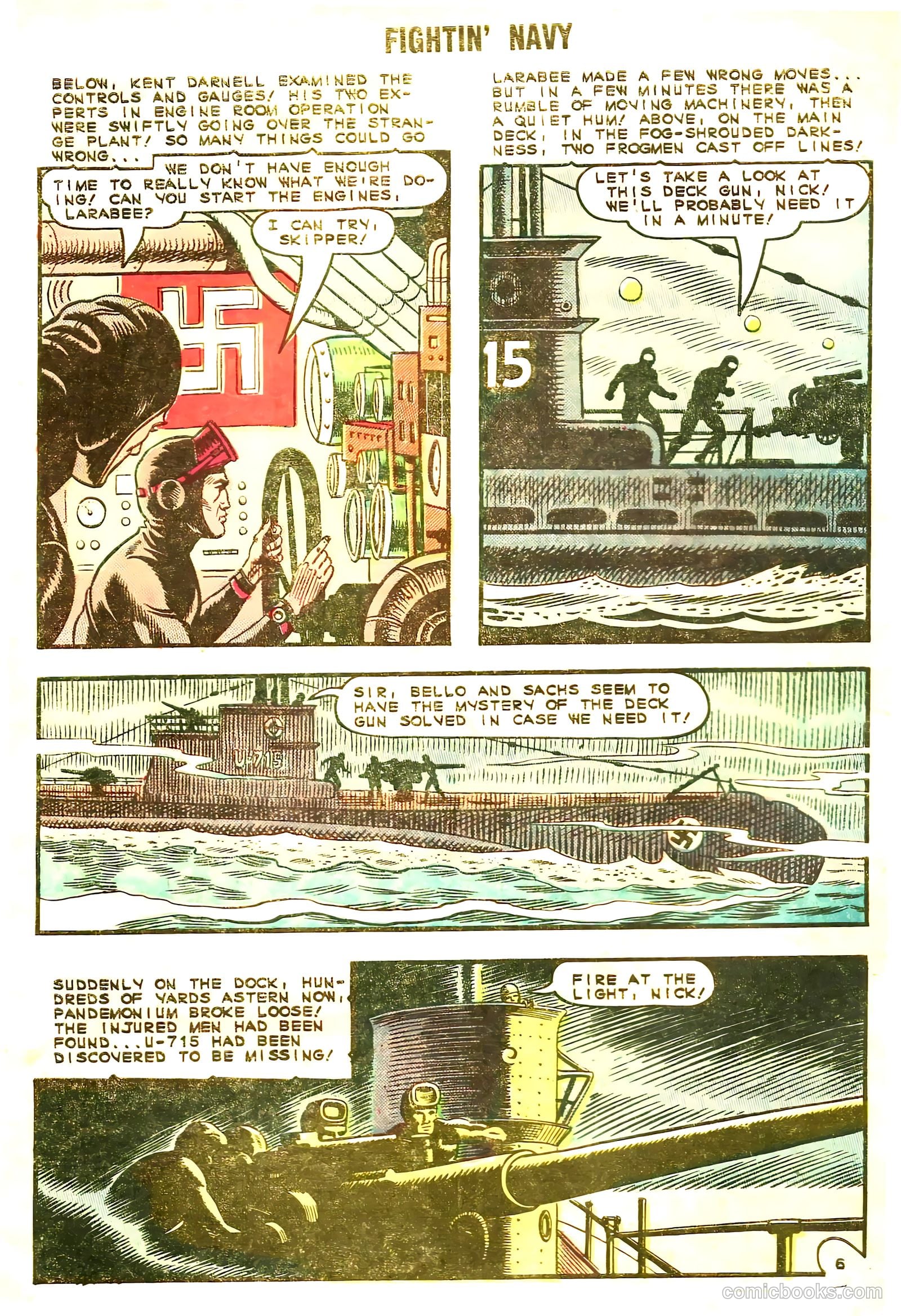 Fightin' Navy #120 (1965) — page 32 of 36