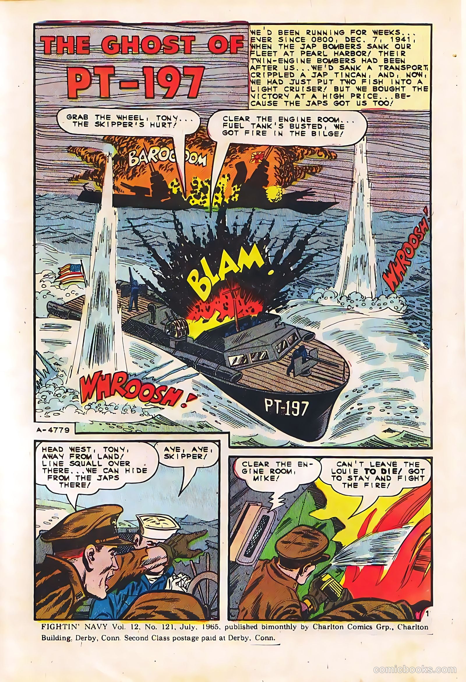 Fightin' Navy #121 (1965) — page 3 of 36