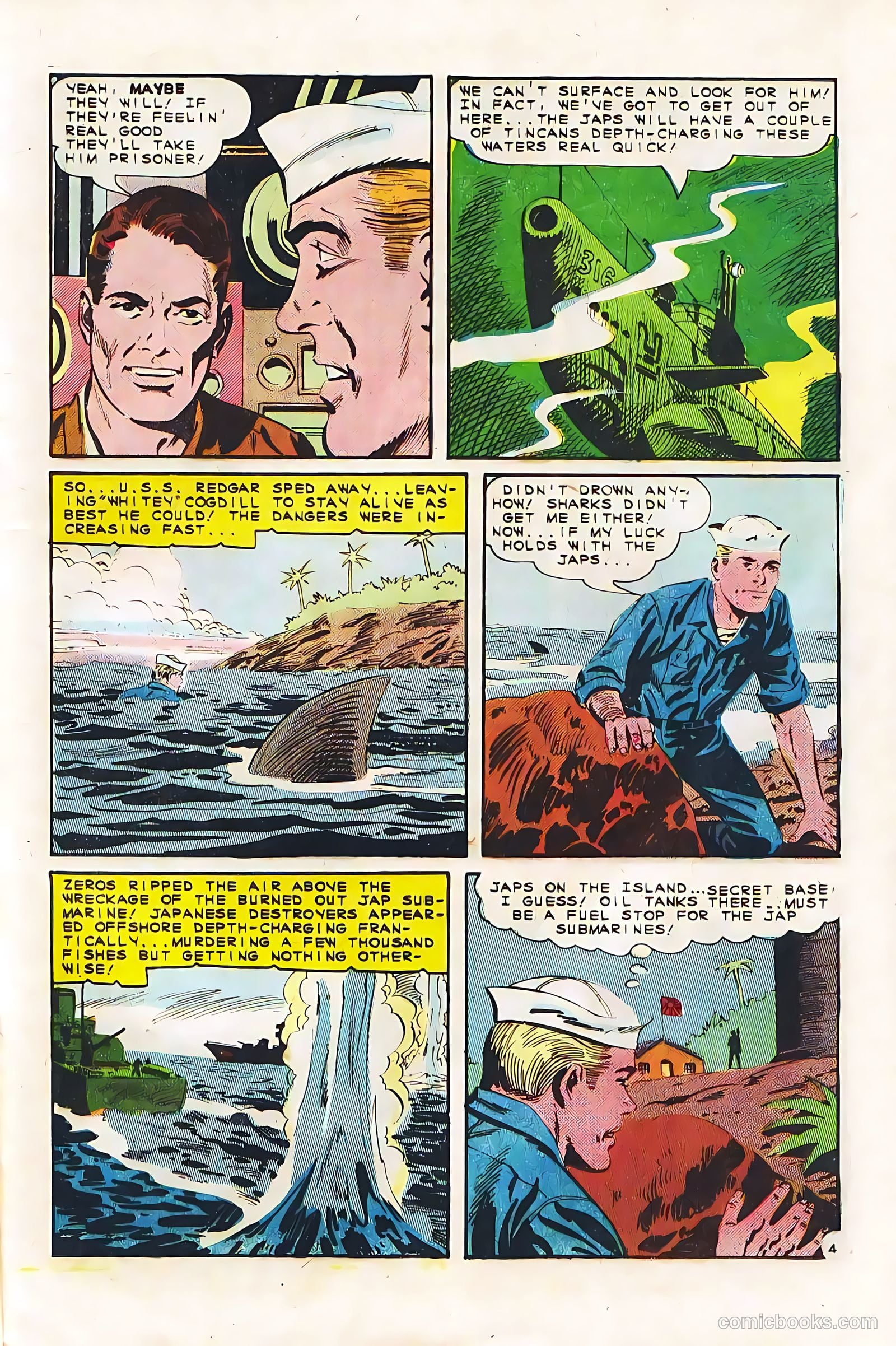 Fightin' Navy #121 (1965) — page 21 of 36